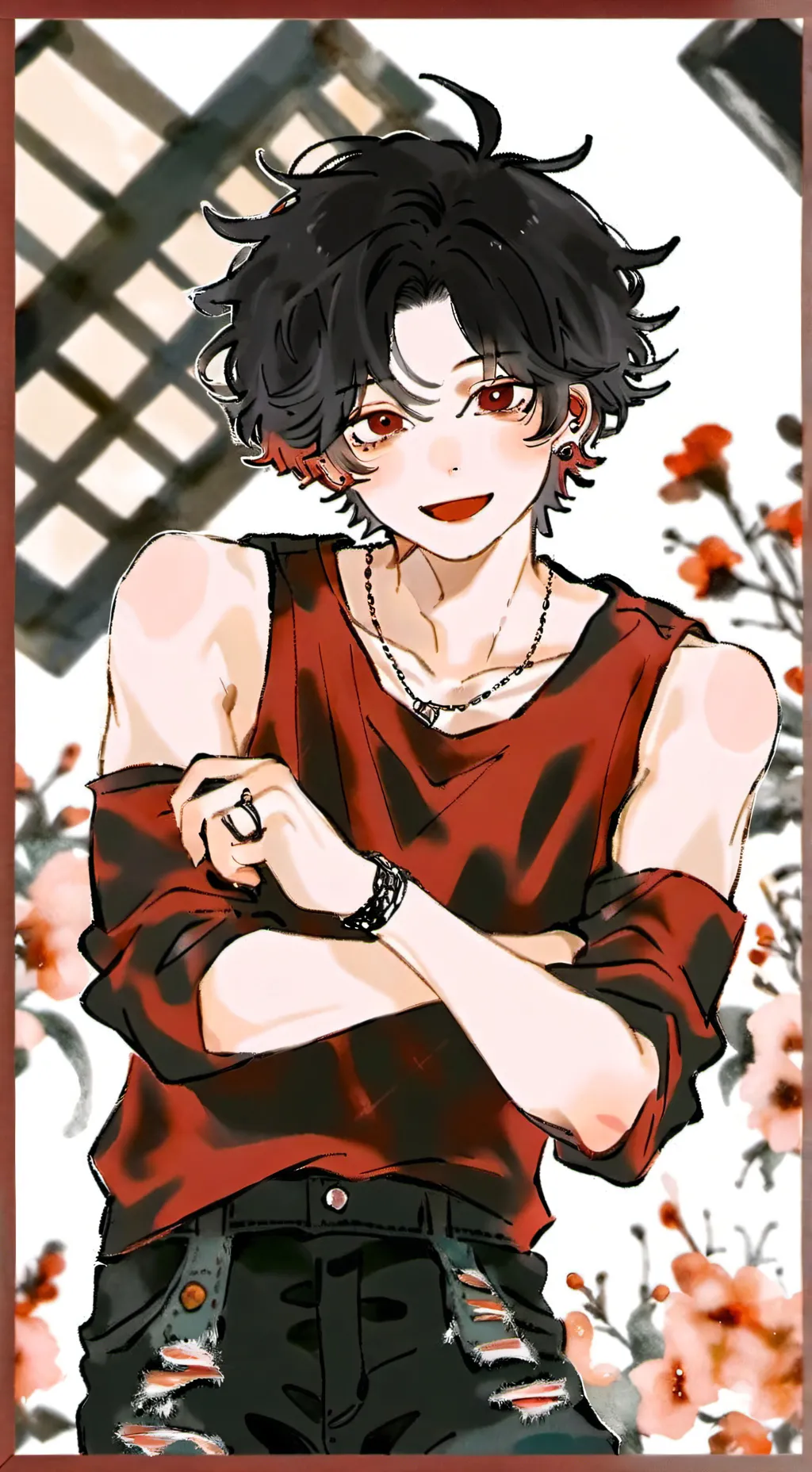 ai character: ☆ Walter ☆ background