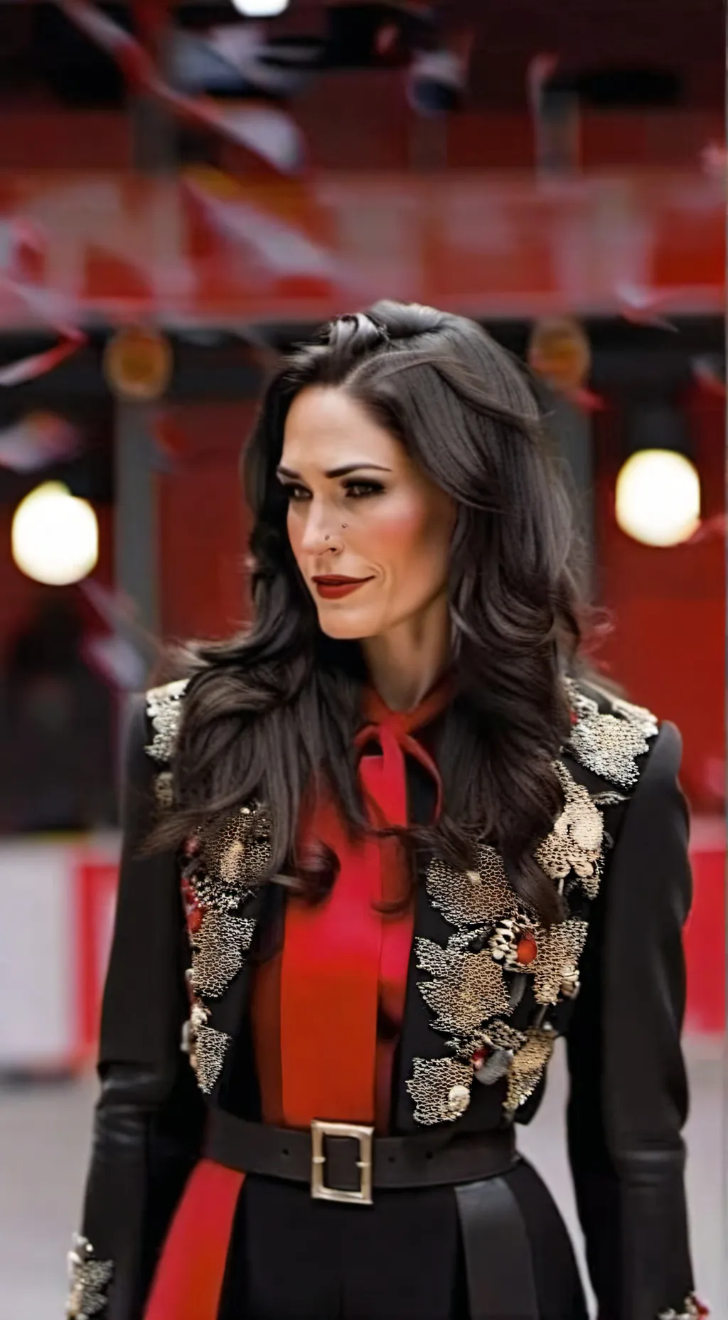 ai character: brie bella  background