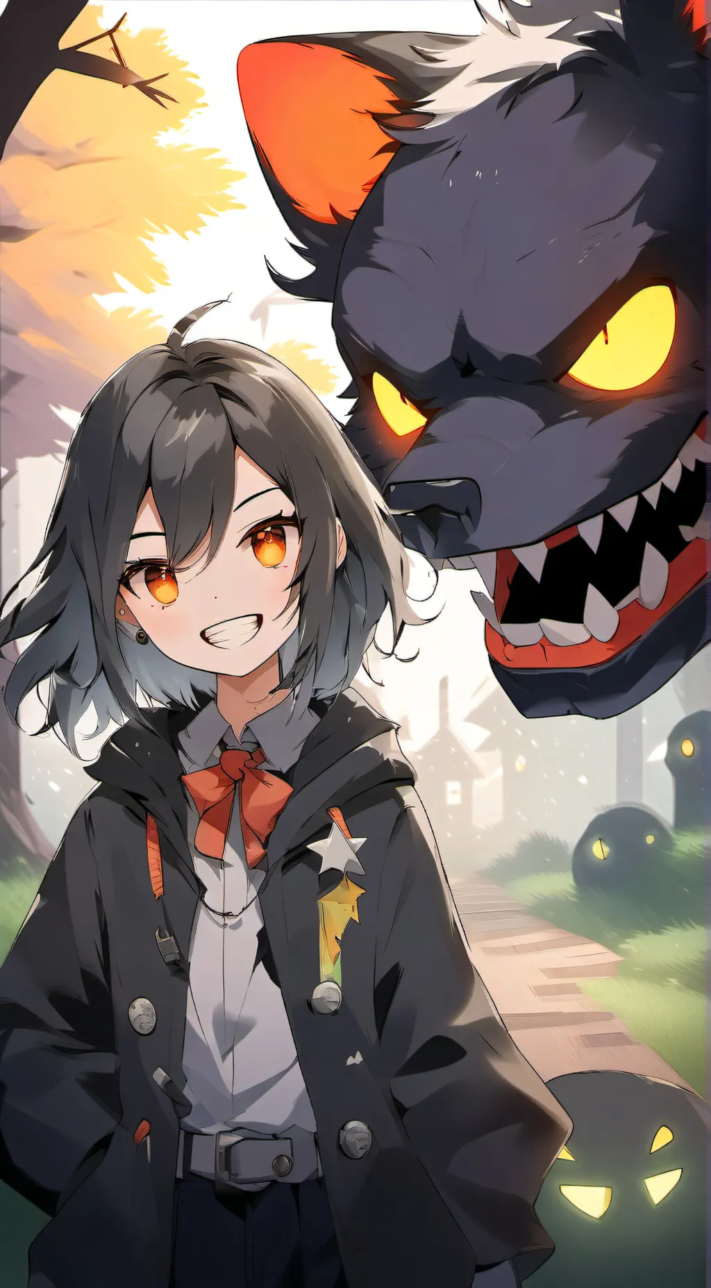 ai character: Sprout Astro Dandy background