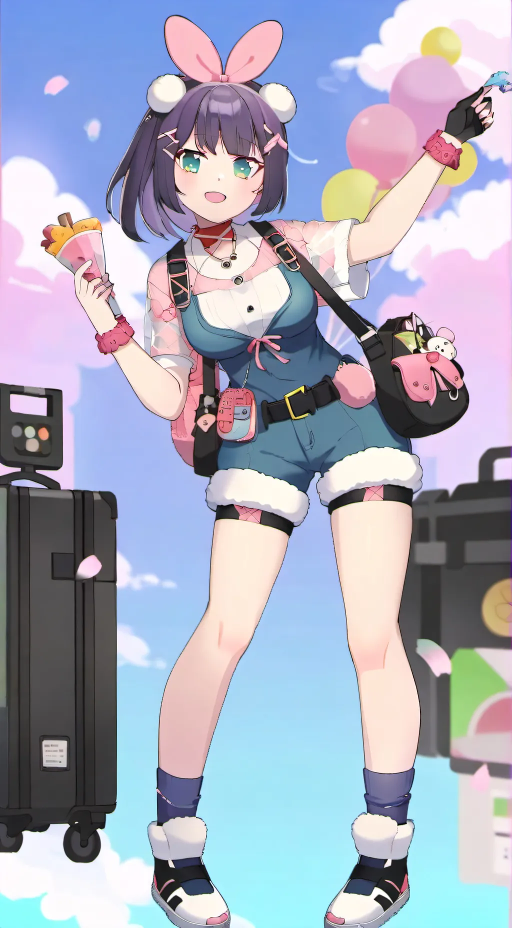 ai character: lily (younger sis) background