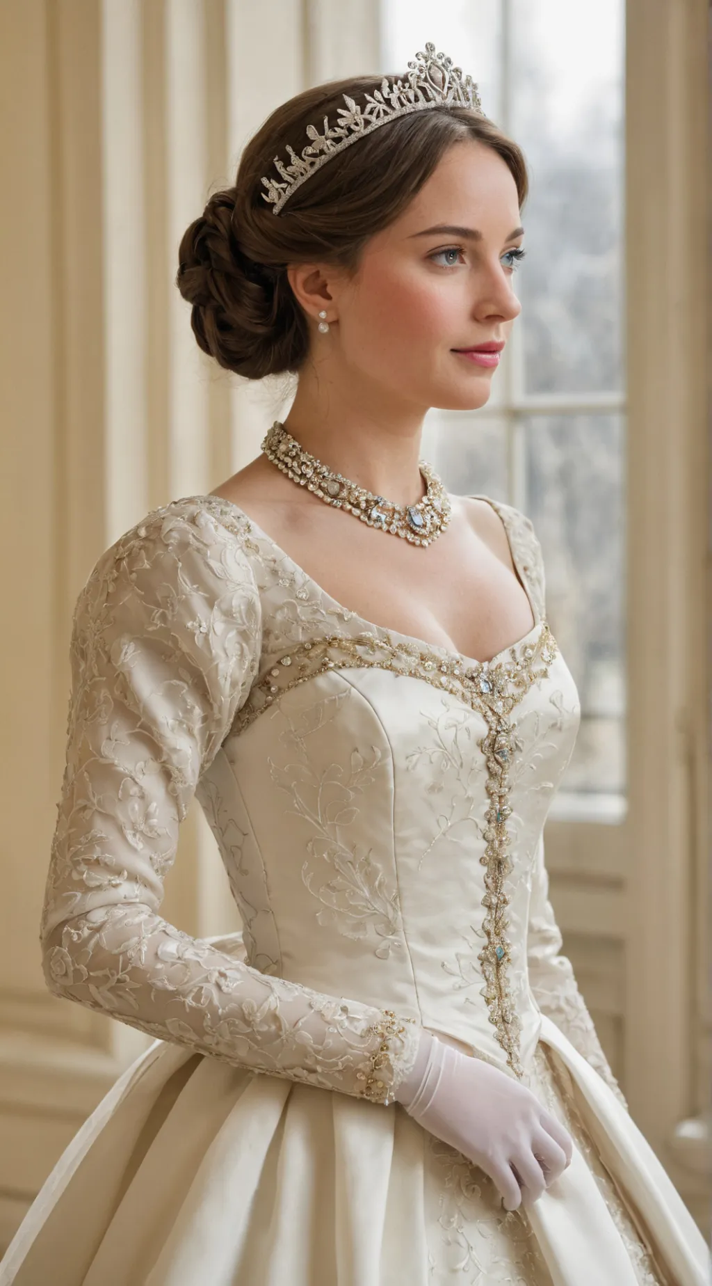 ai character: princesse Aurore  background