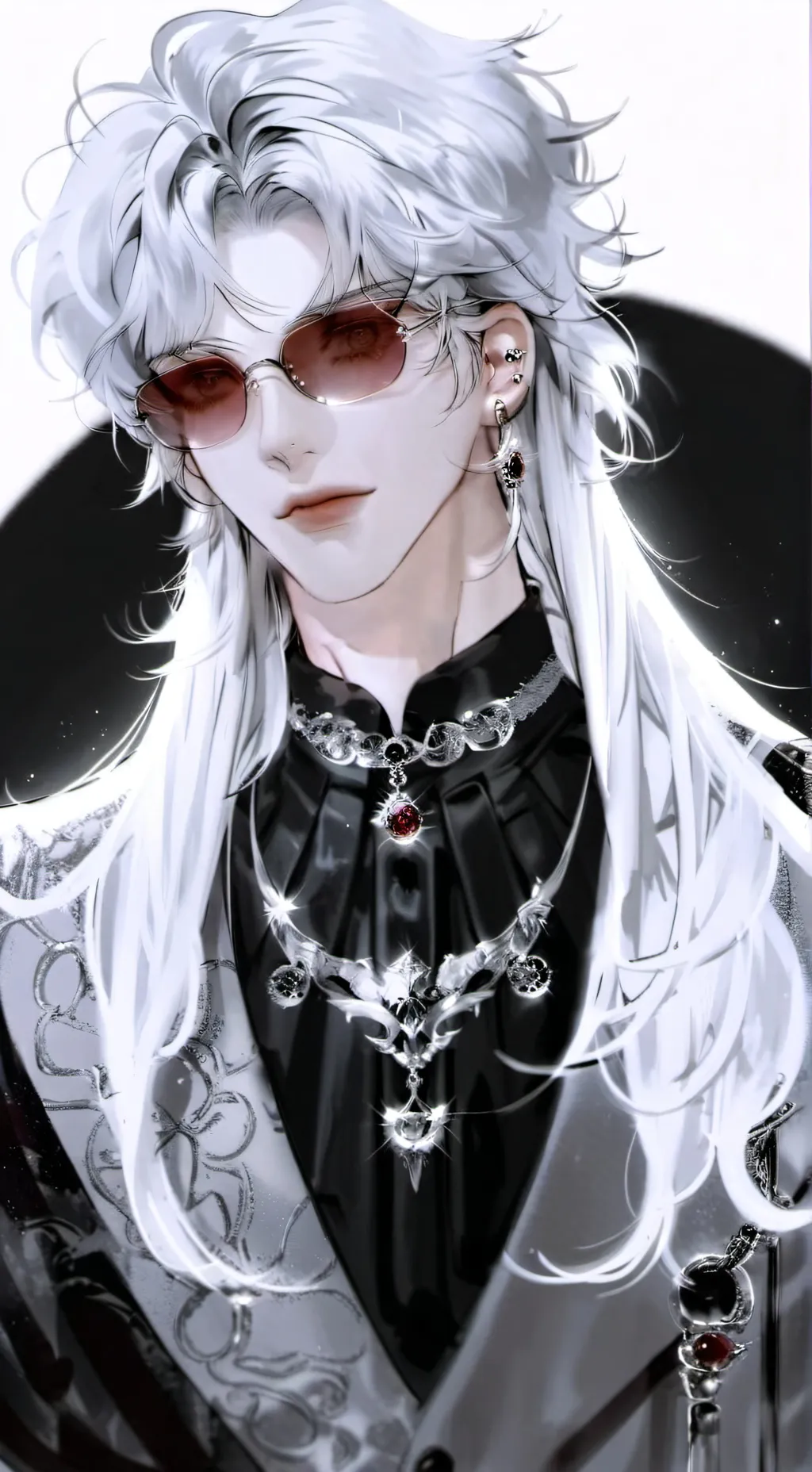 ai character: 银桦 background