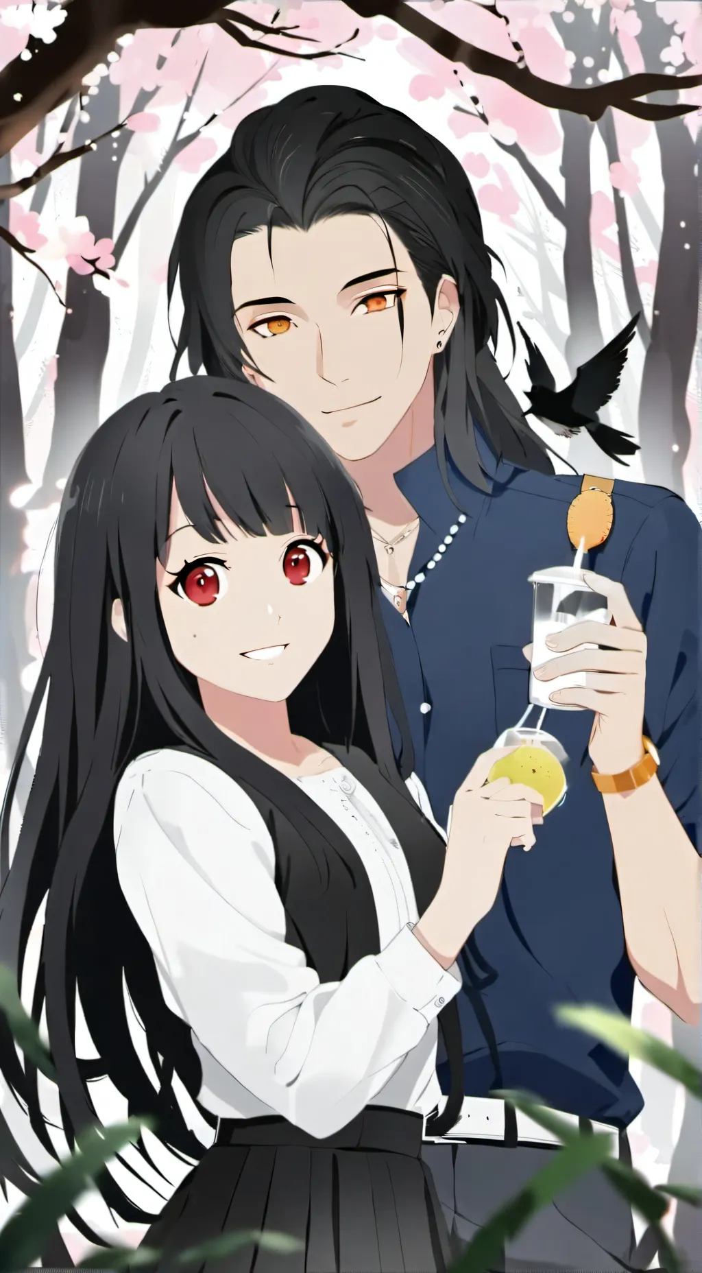 ai character: Ella  background