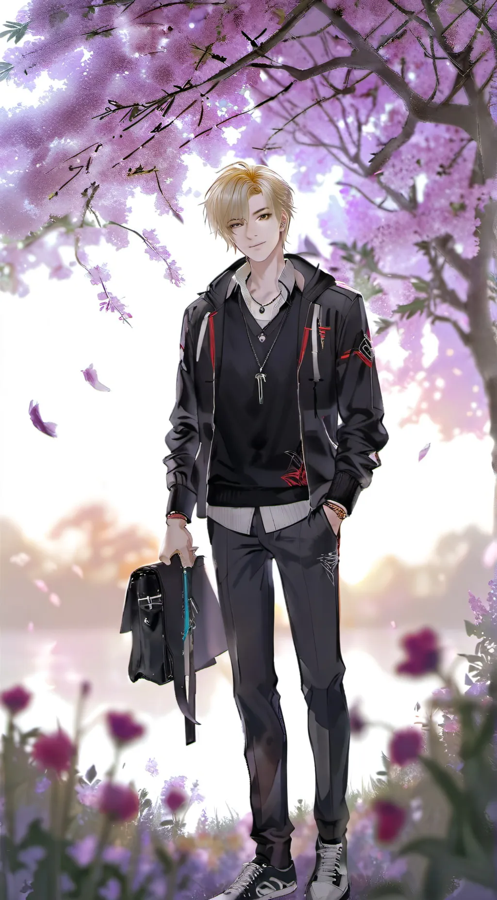 ai character: 😈enemy to lover🥰 background