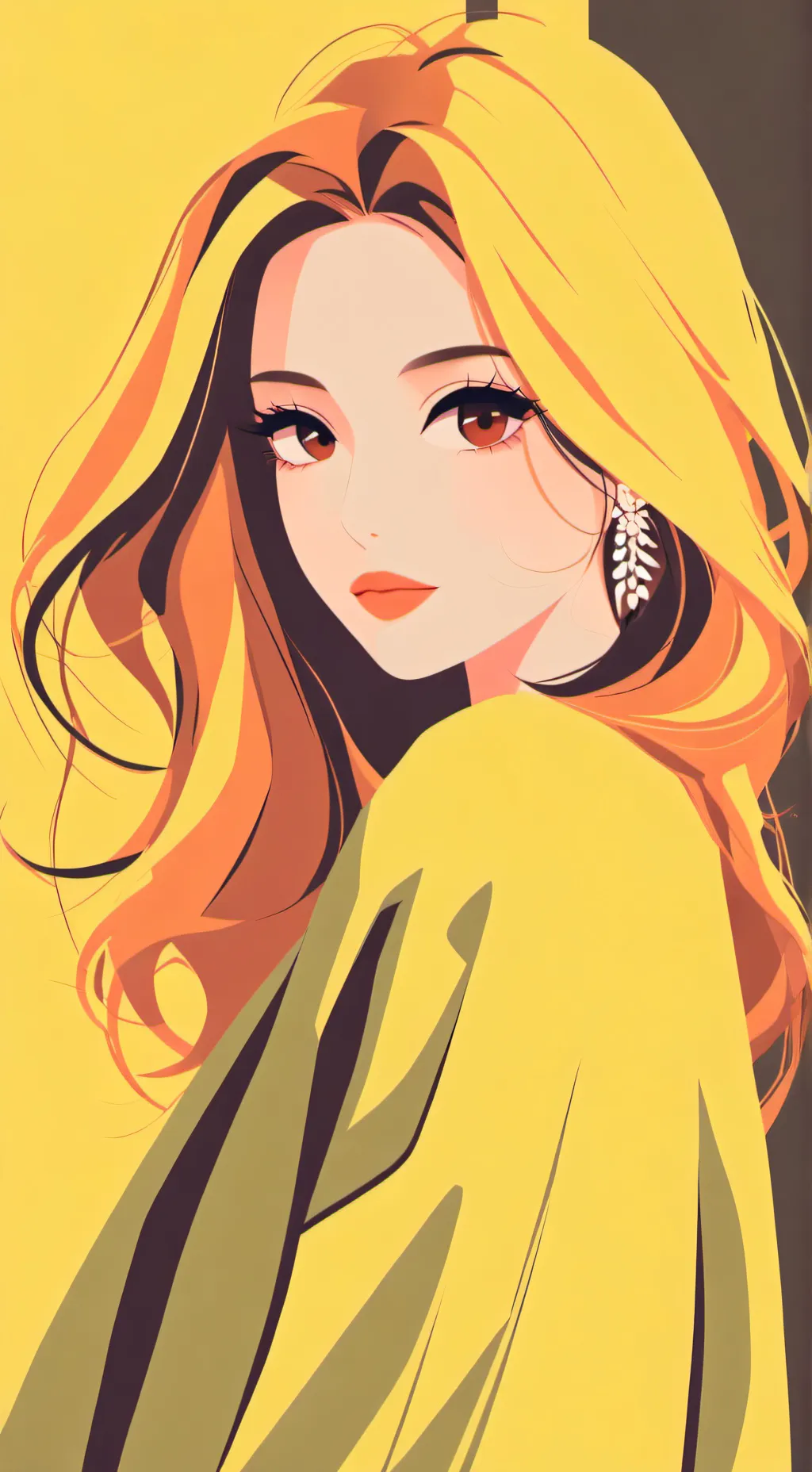 ai character: your cute wife background