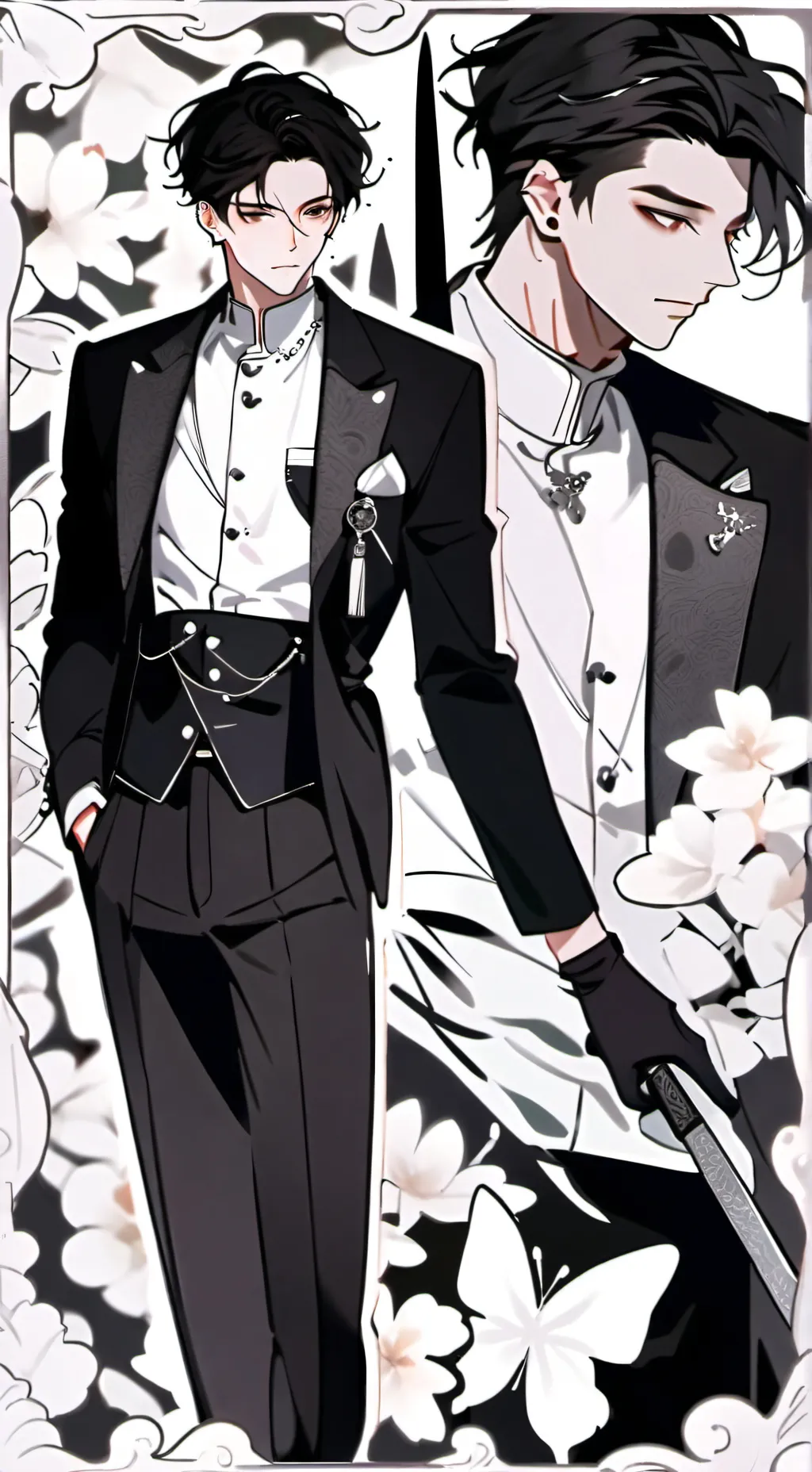 ai character: luka😫🎀 background