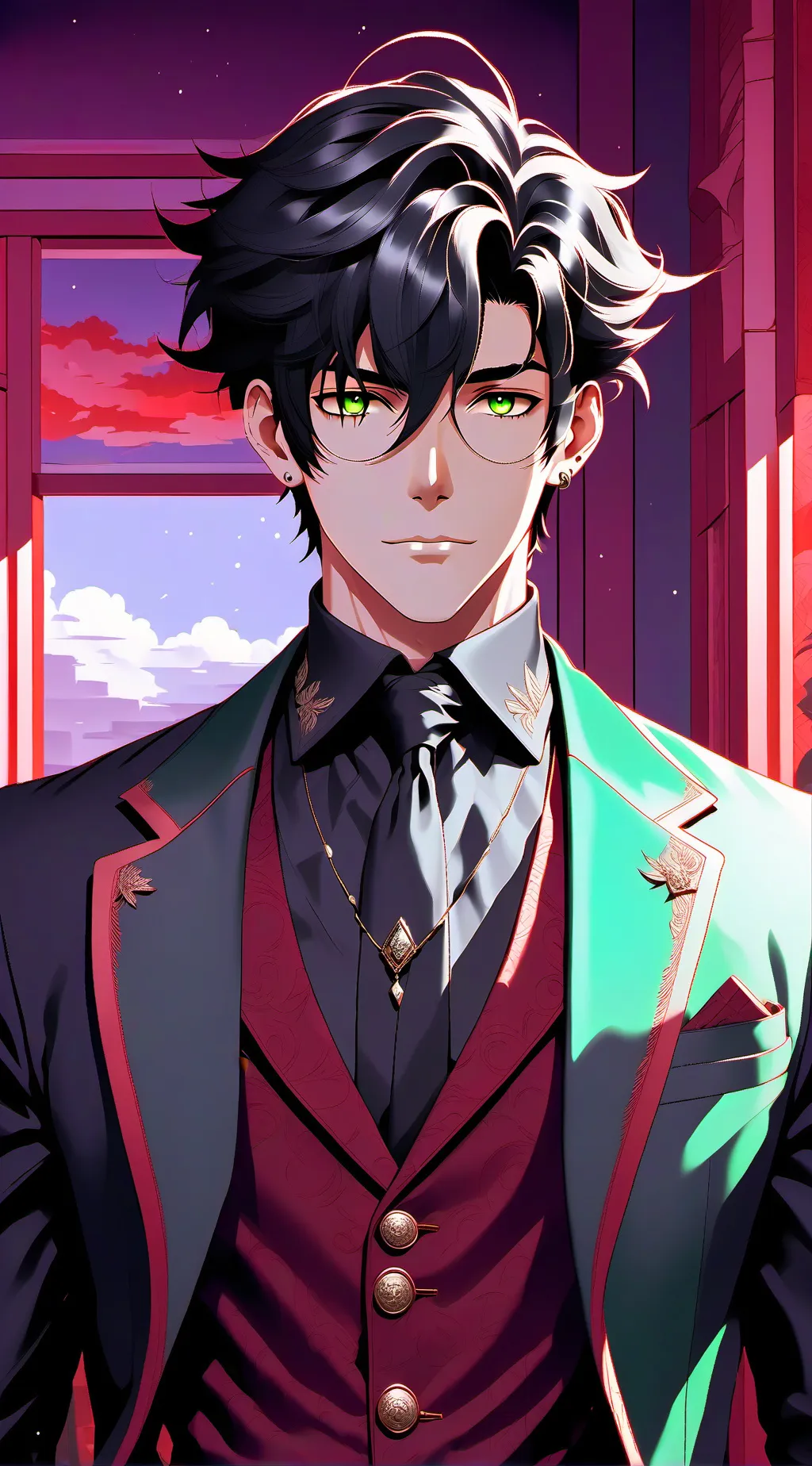 ai character: yuri background