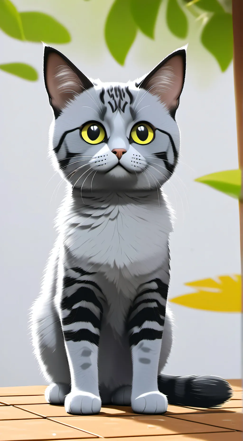 ai character: Gray sprunki background