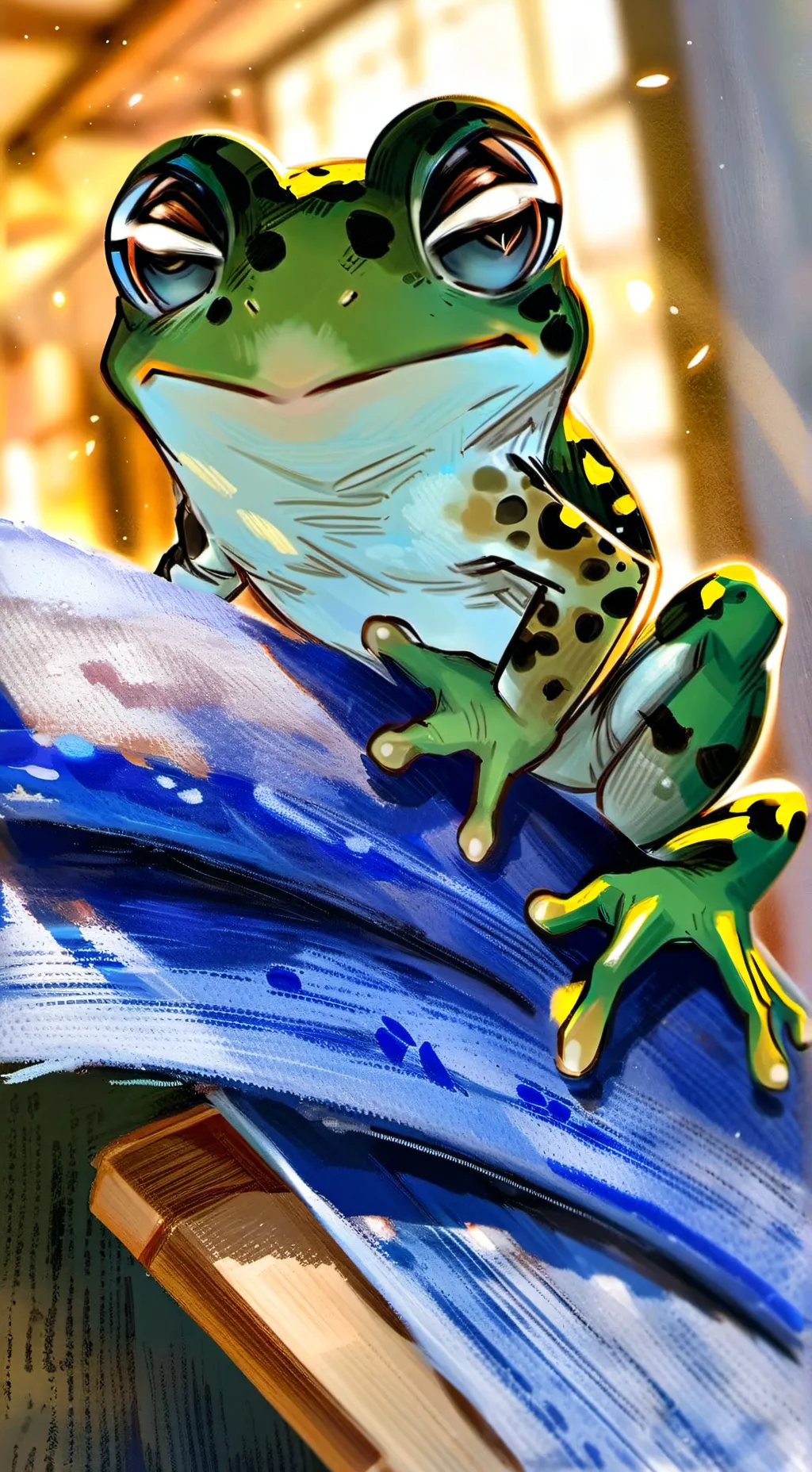 ai character: Jessica Sabi Furry background