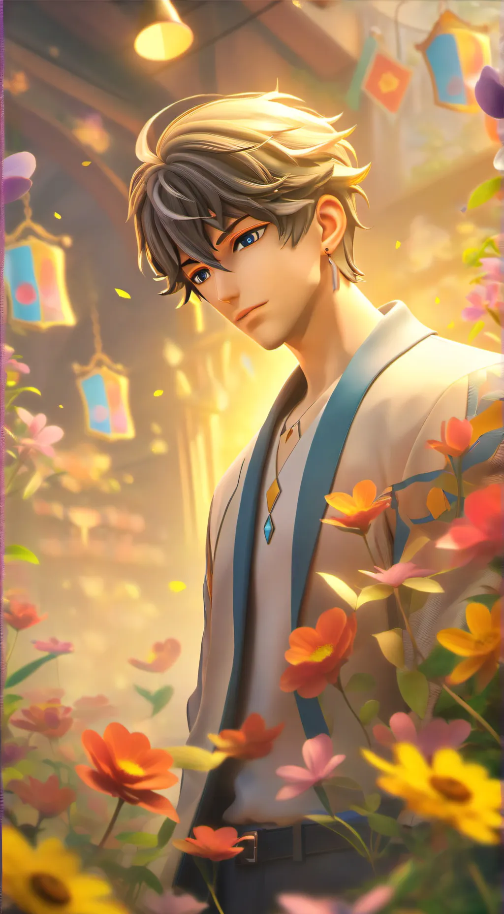 ai character: Katzenliebe background