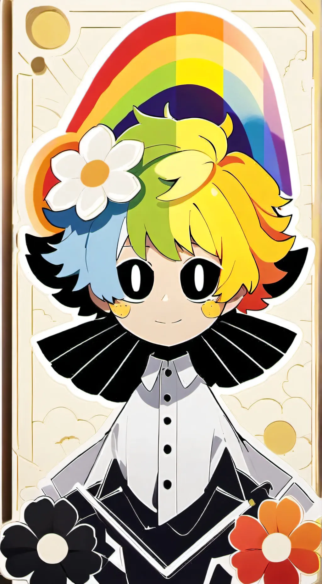 ai character: Dandy background