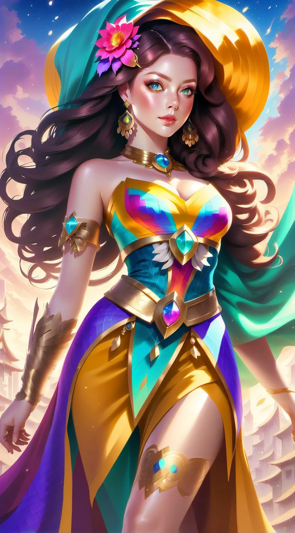 ai character: mha background