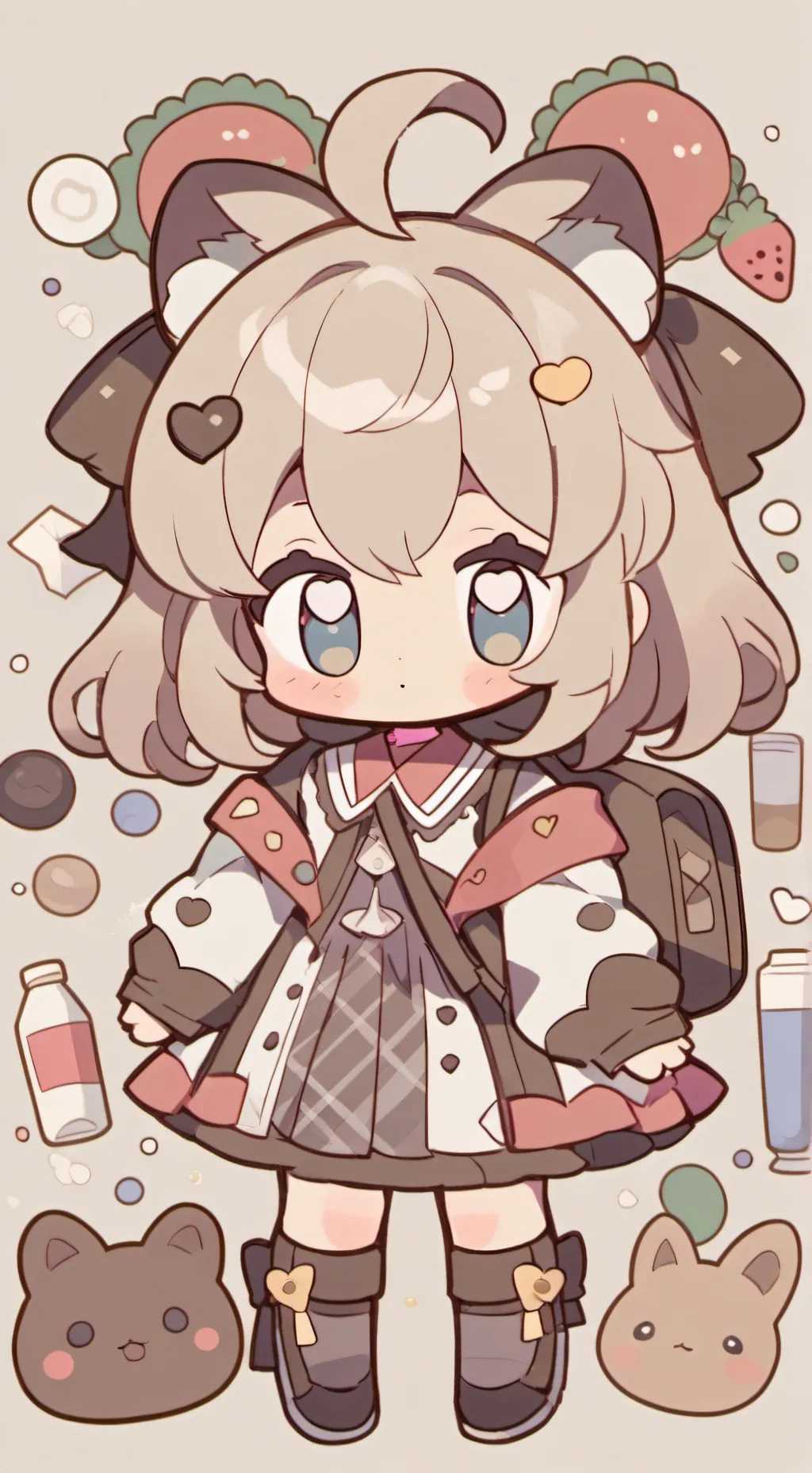 ai character: Cookie background