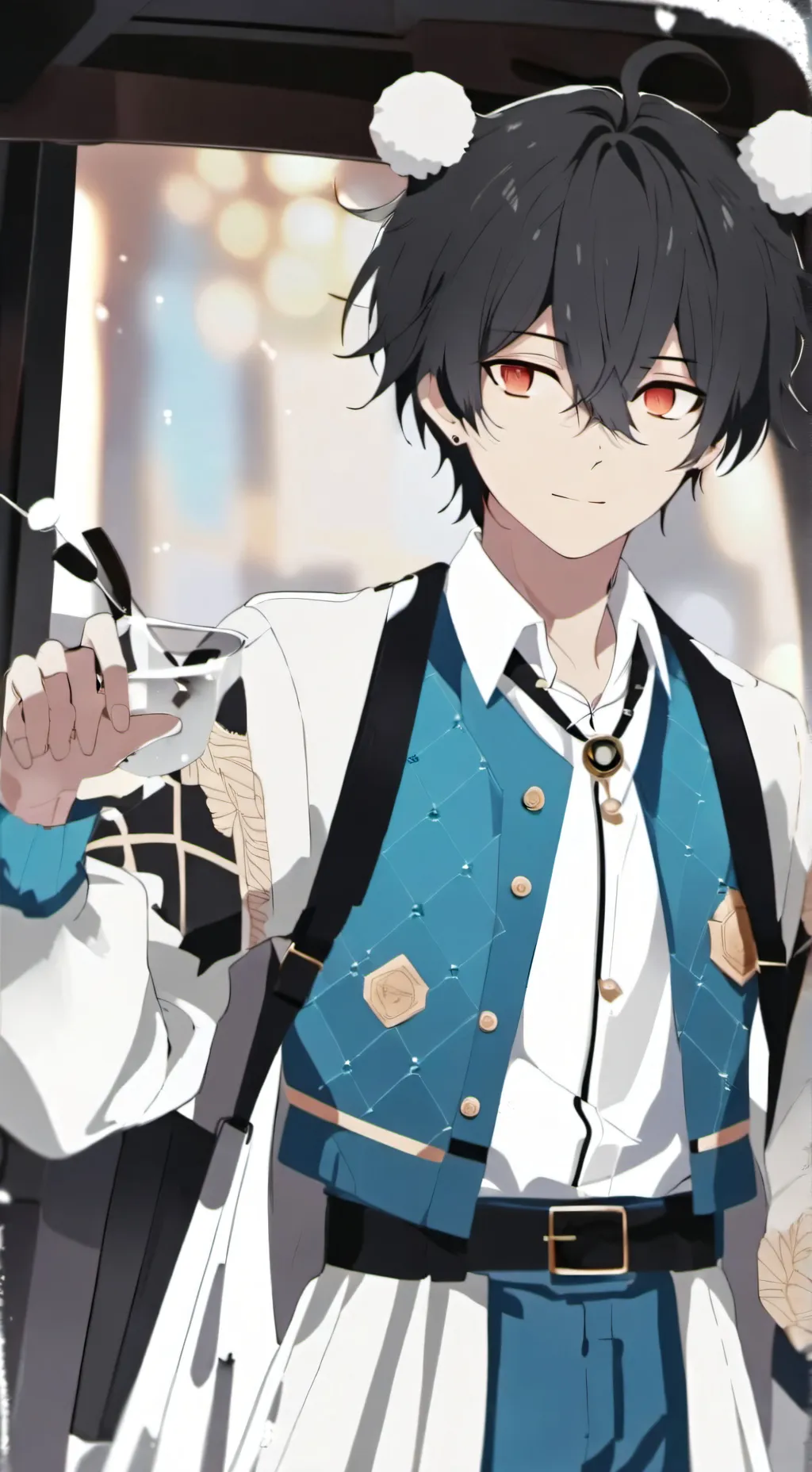 ai character: Kei  background