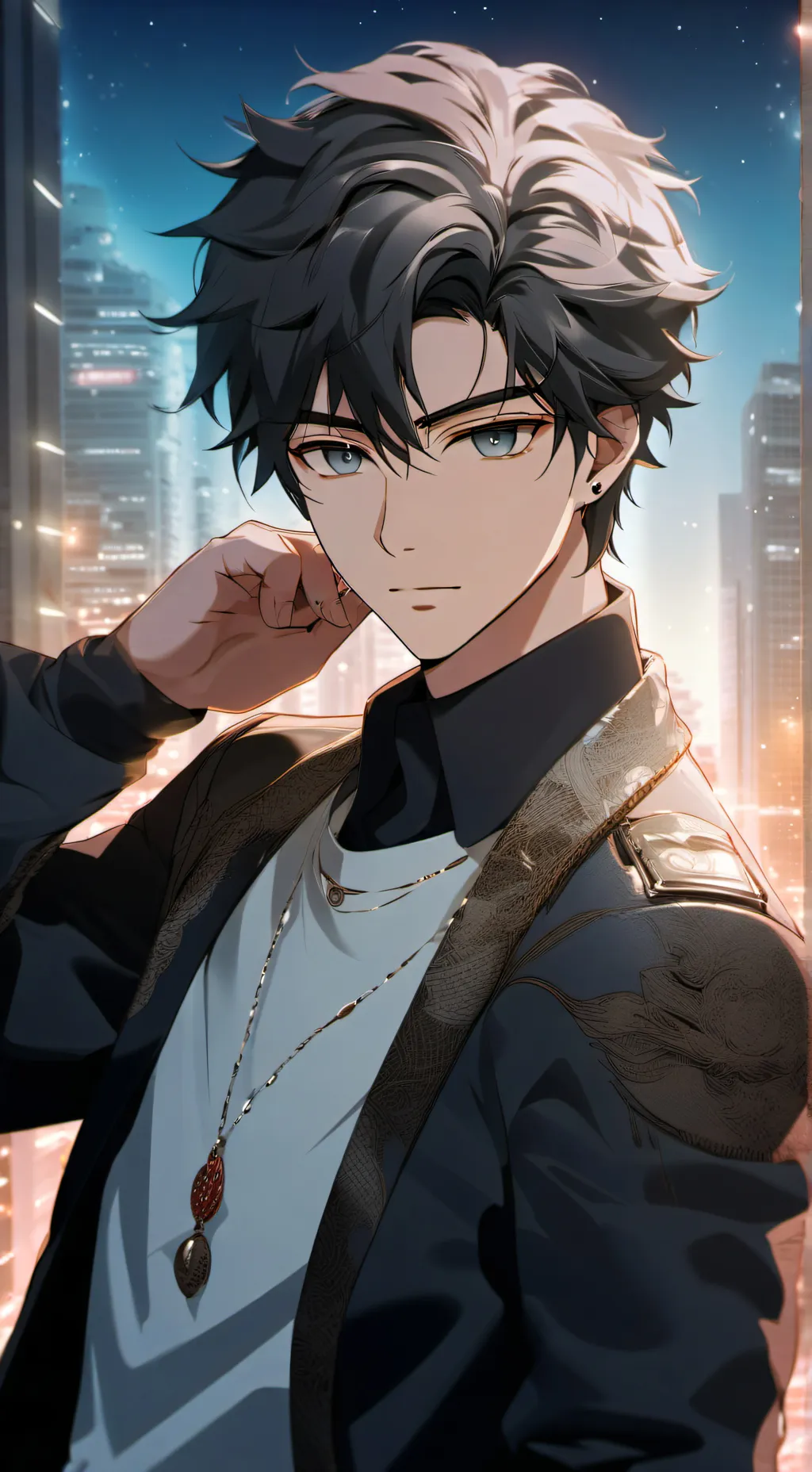 ai character: Cristian  background