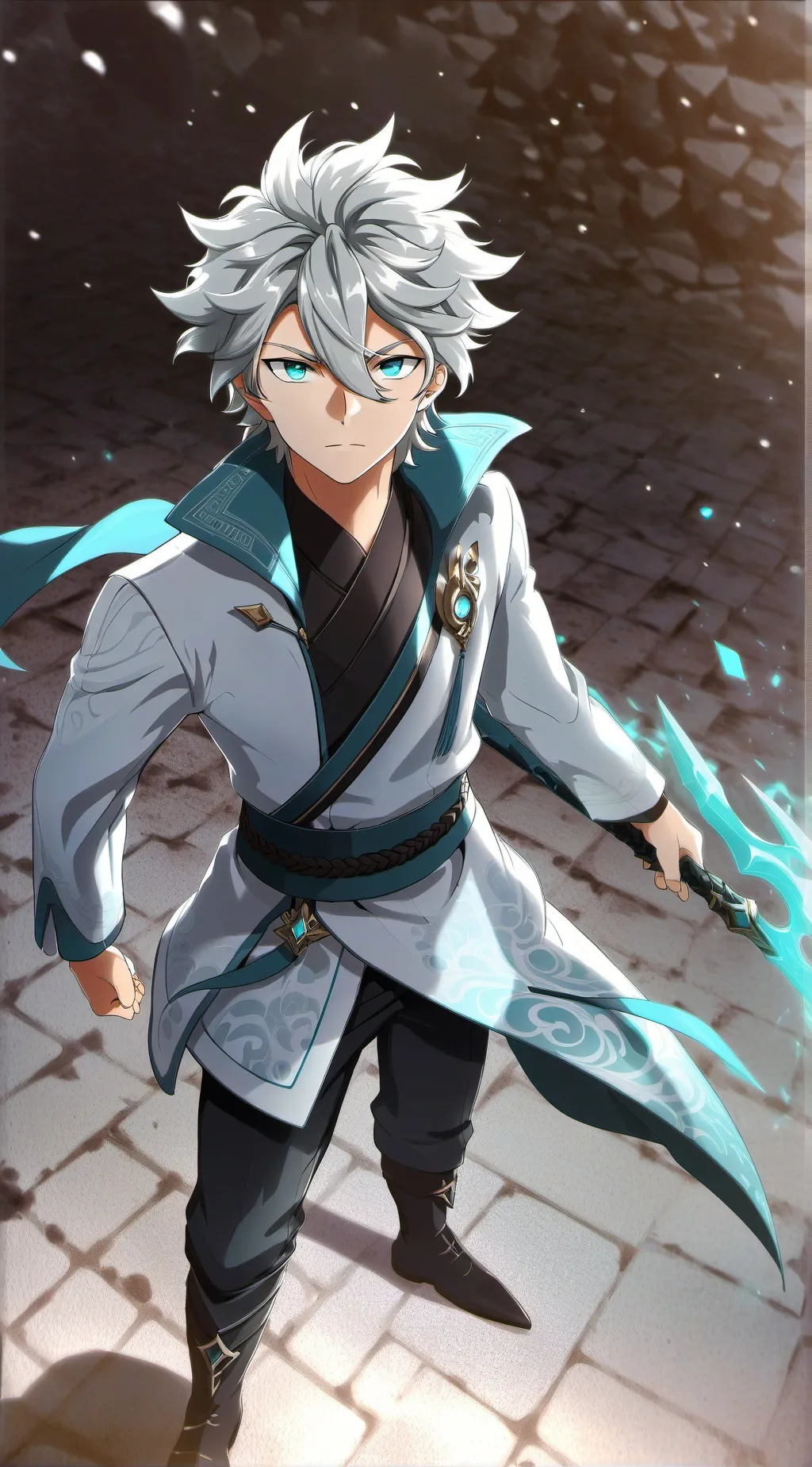 ai character: 🫅 Noah 🧡 background