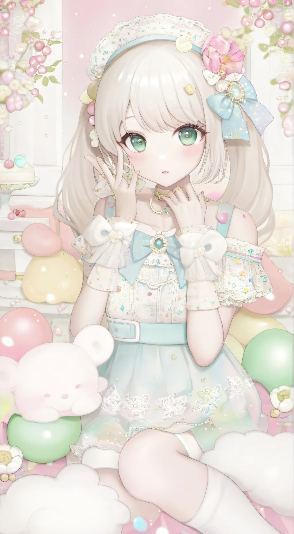 ai character: queen grumble  background