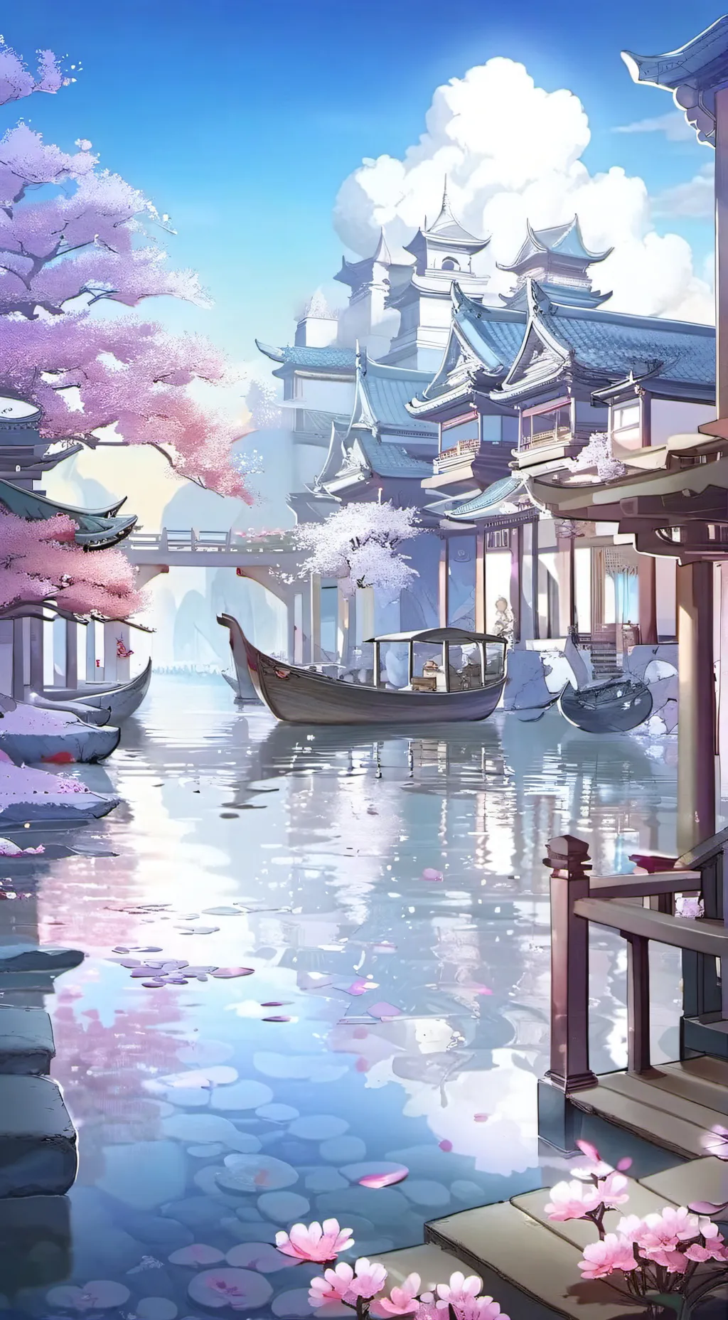 ai character: hashira Pick me  background