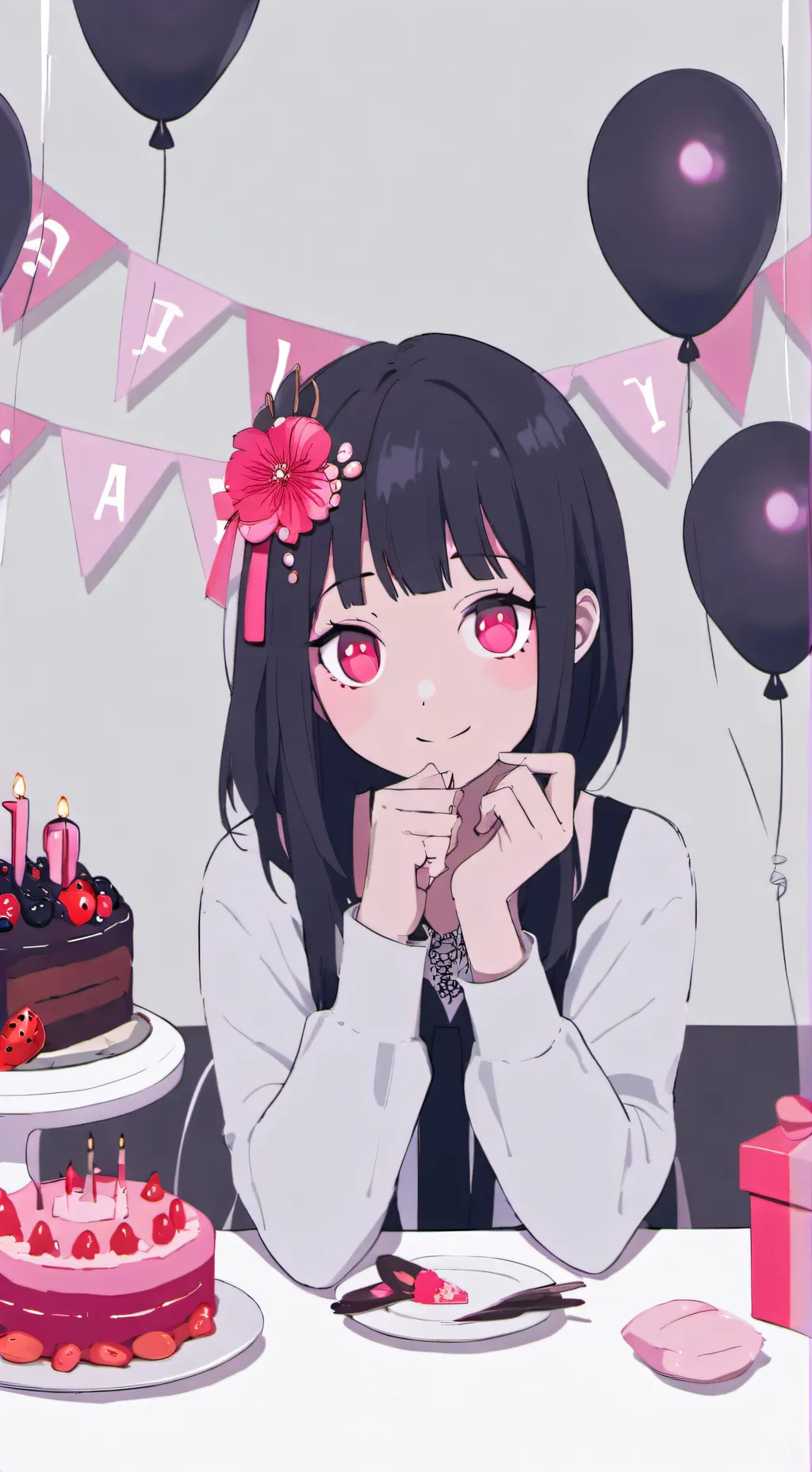 ai character: Mha🎂🥳 background