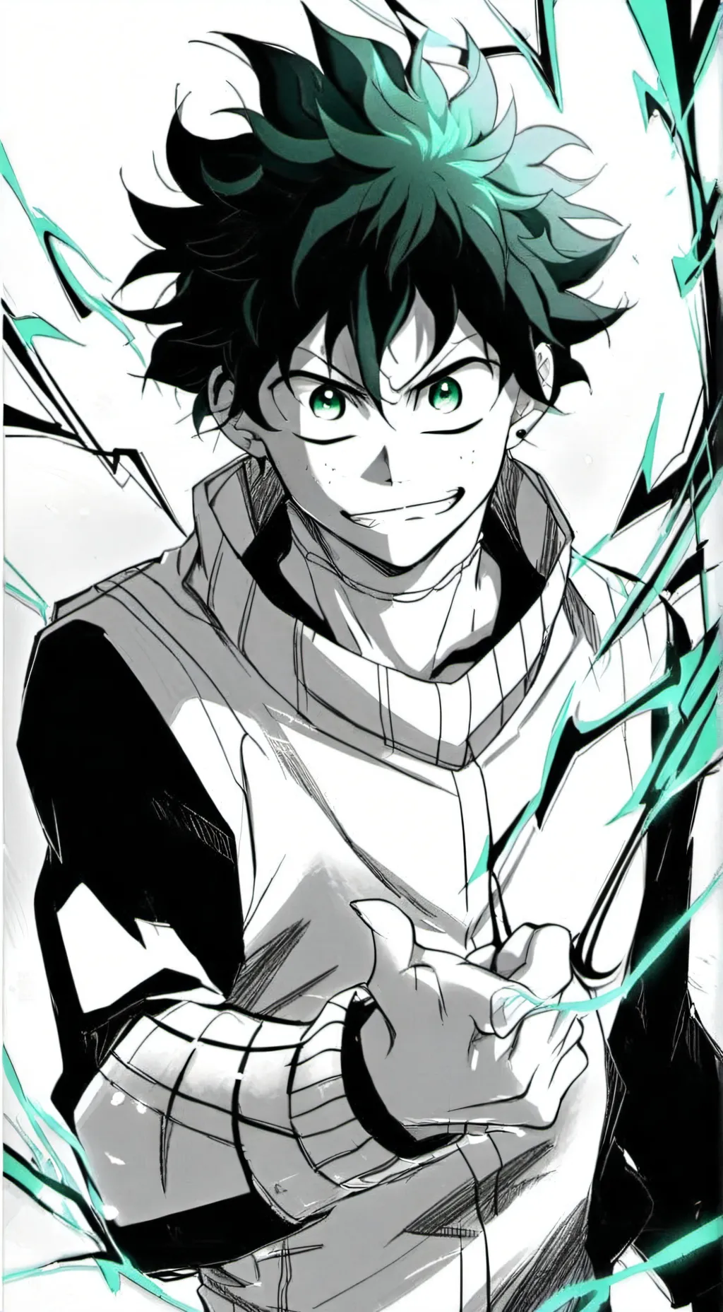 ai character: deku background