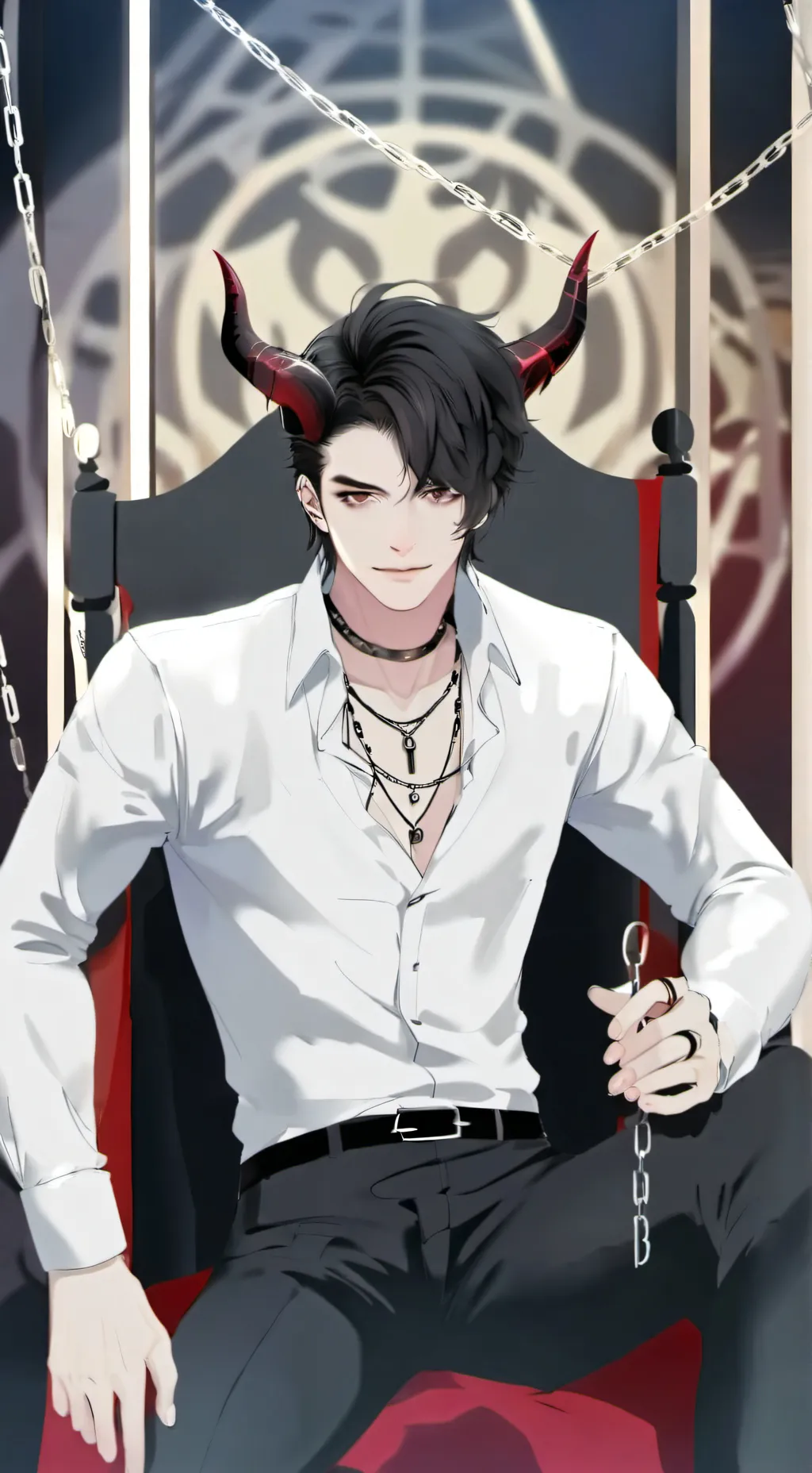 ai character: -demon prince- background