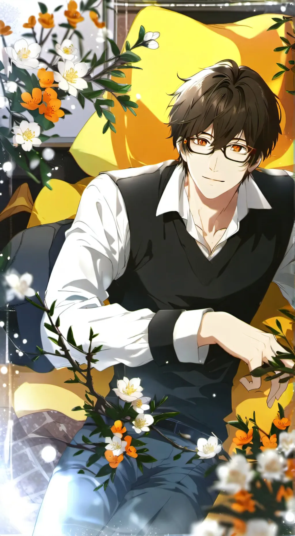 ai character: Shikito Haniro🐶 background