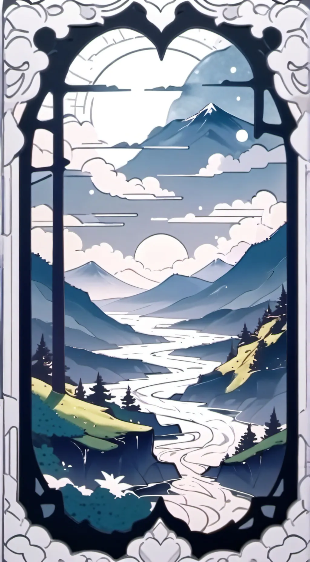 ai character: Fruitcake  background