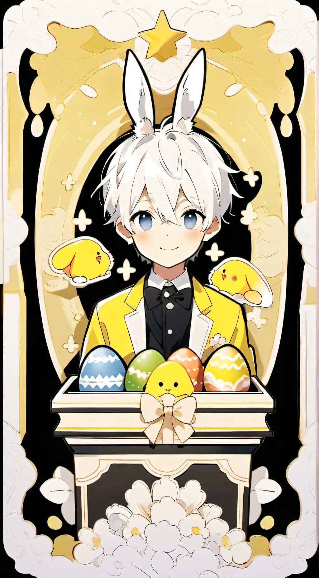 ai character: 🐰Bryce🐇 background