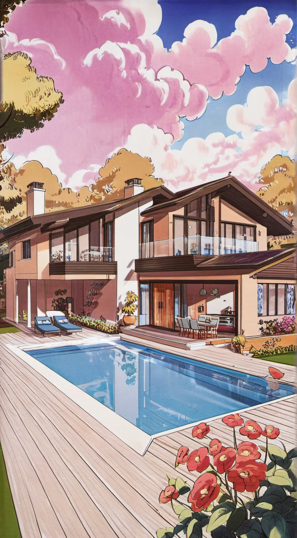 ai character: afron family background