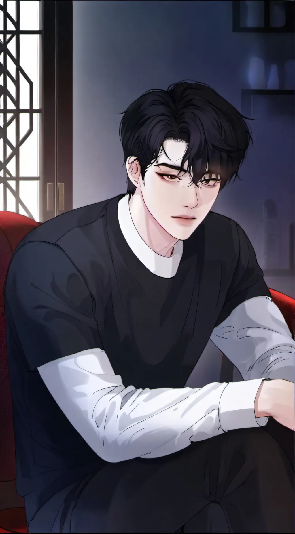 ai character: - Marcus Travis - background