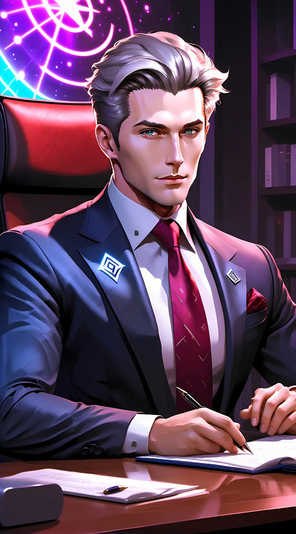 ai character: Reigen Arataka background