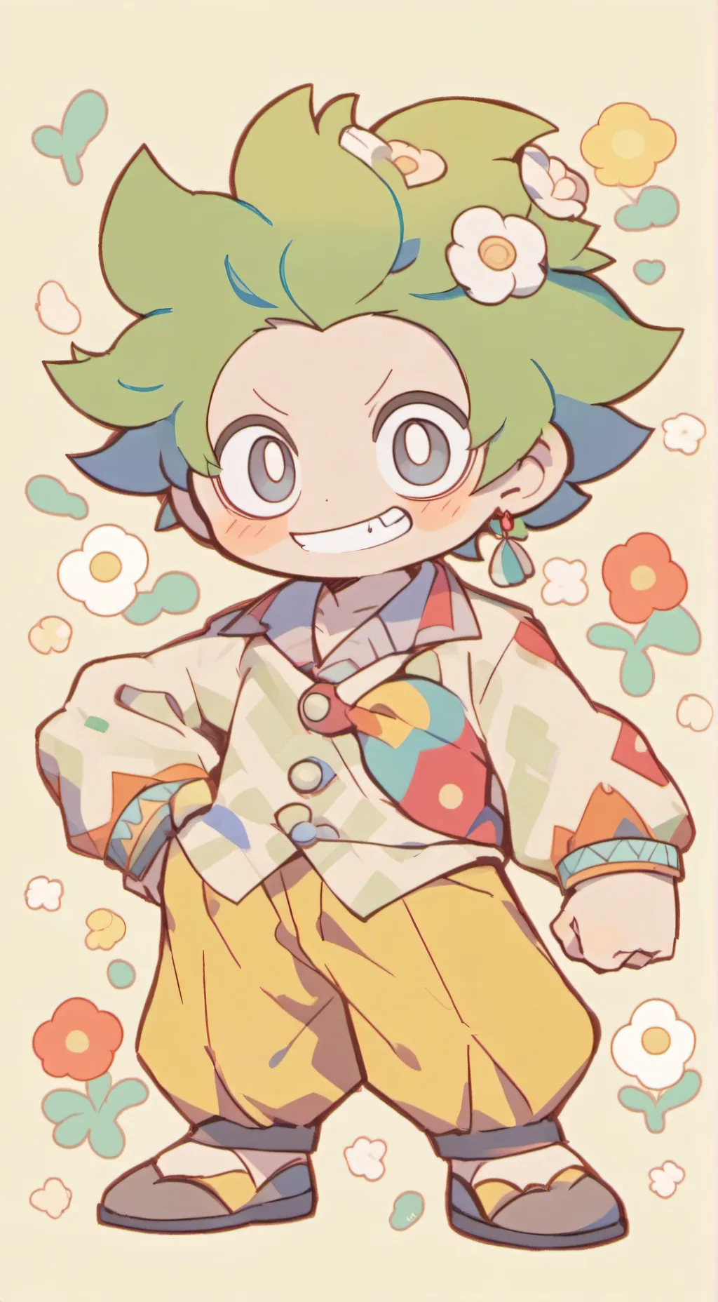 ai character: Sprout background