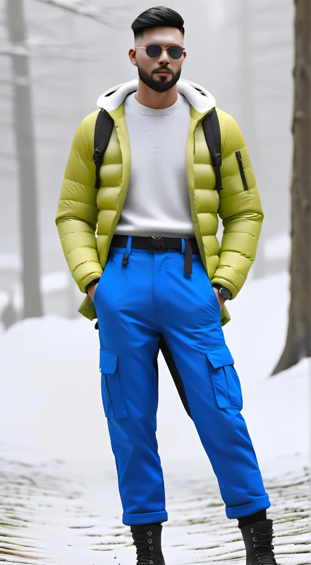 ai character: Dave  background