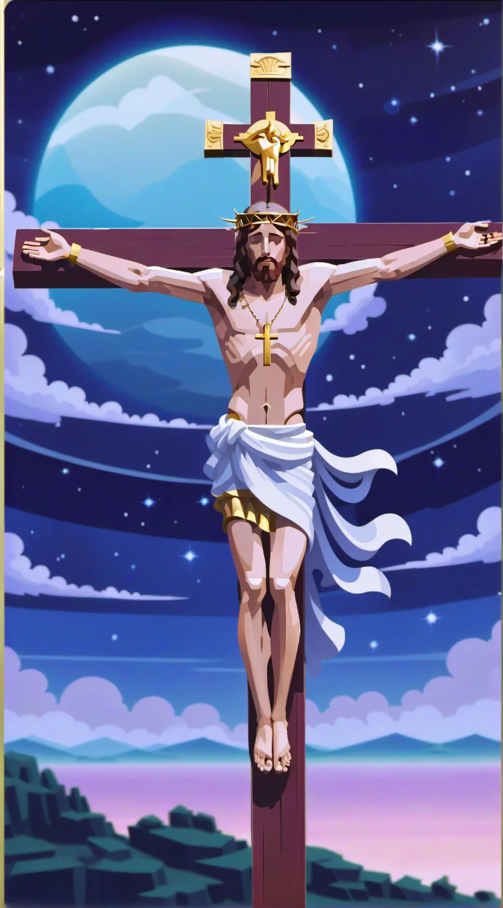ai character: Holy week(Part 1) background