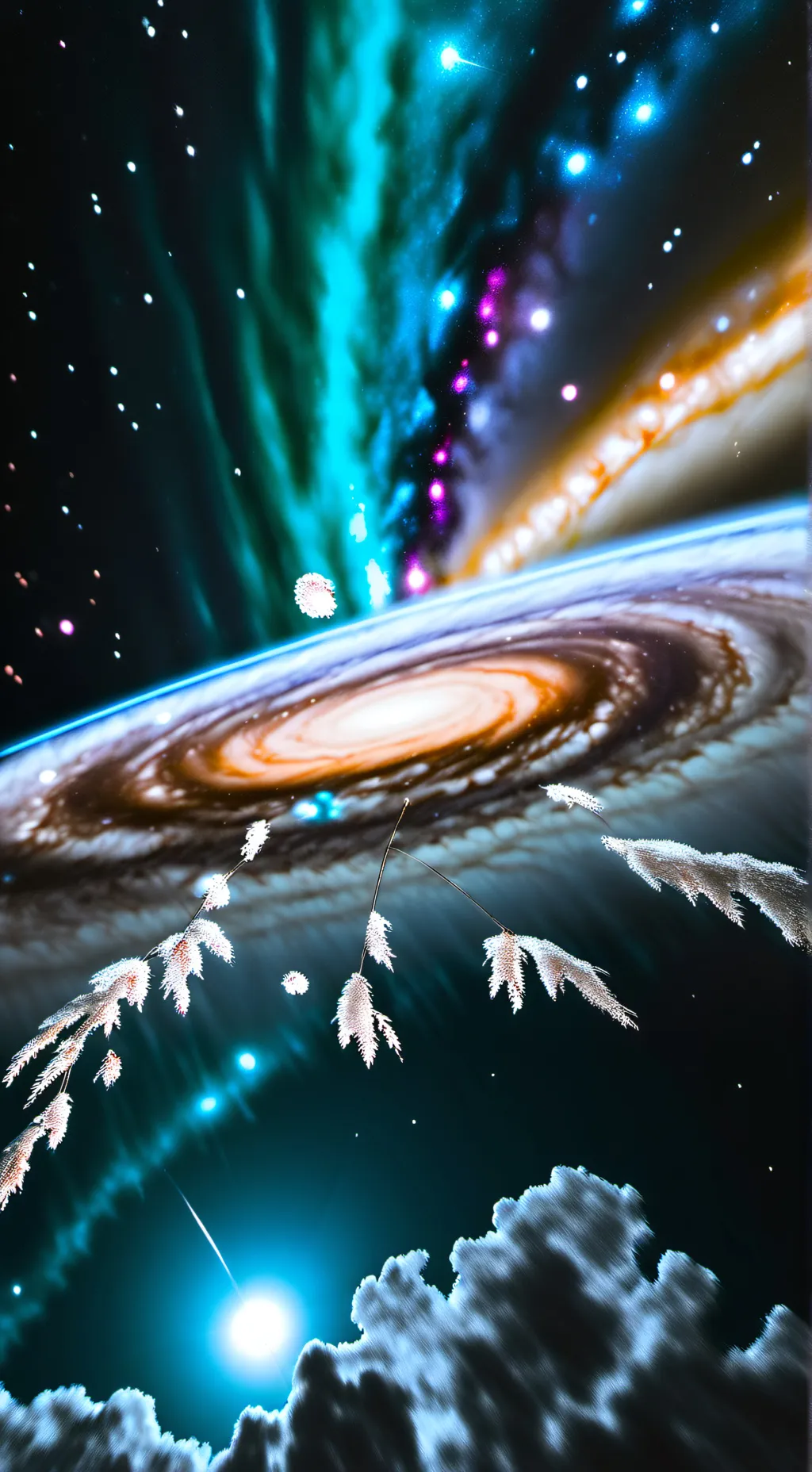 ai character: The Universe background