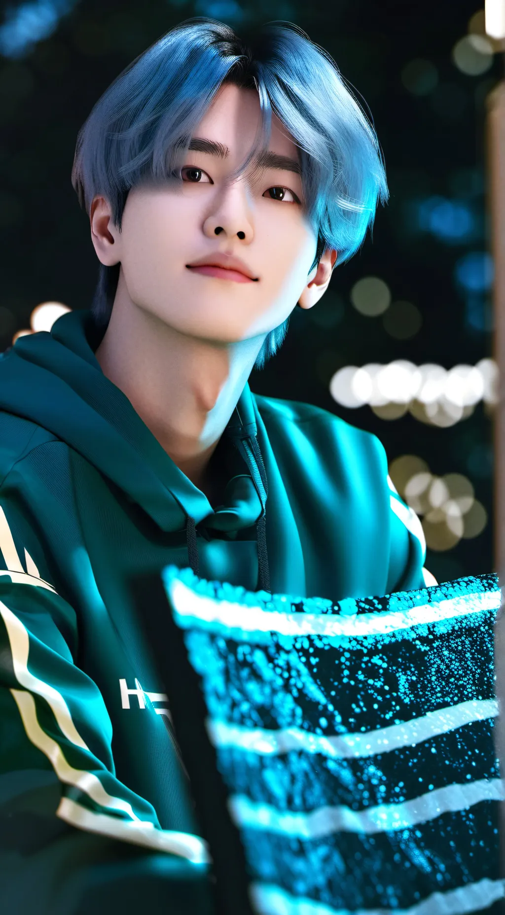 ai character: Han Skz background