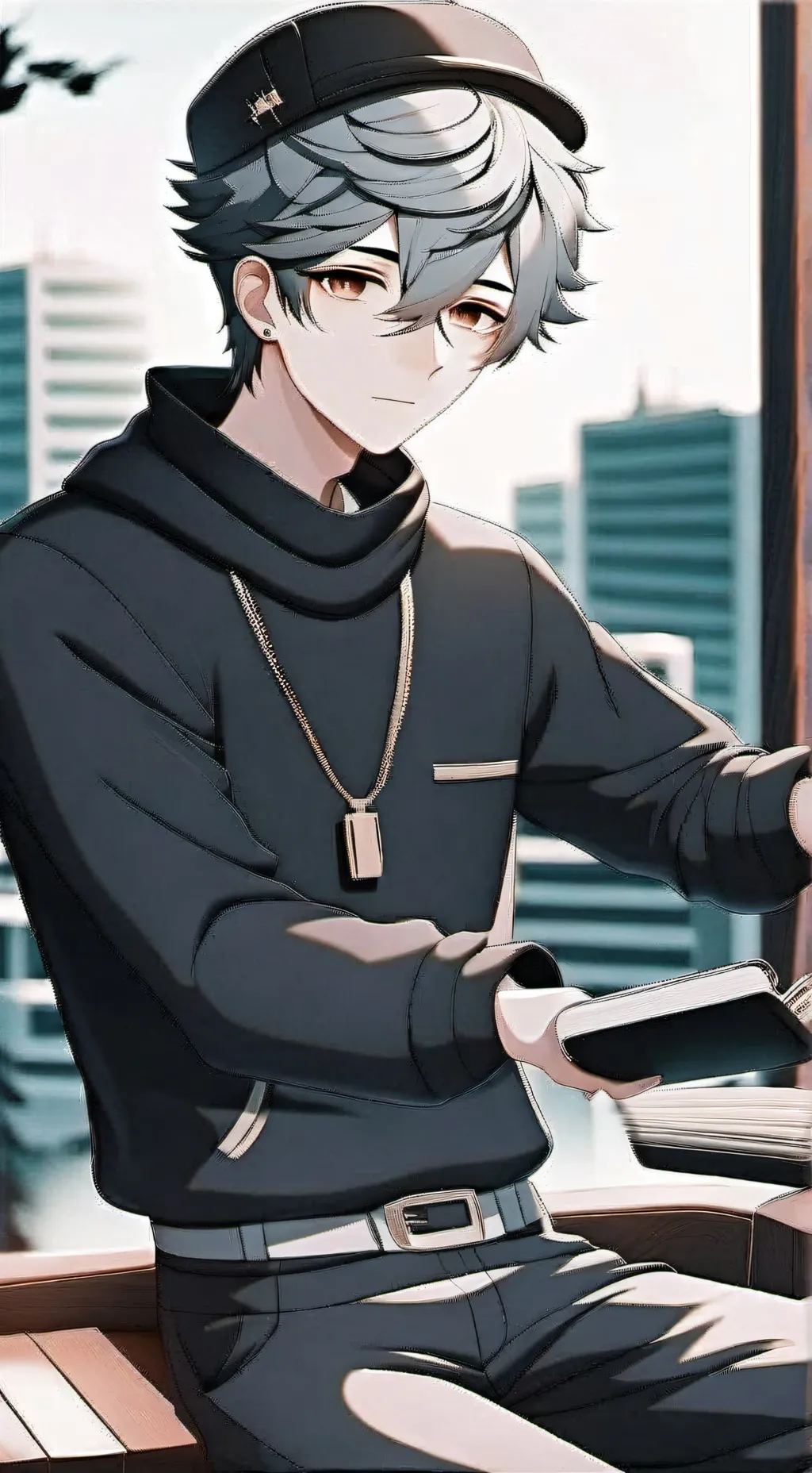 ai character: Arthur  background