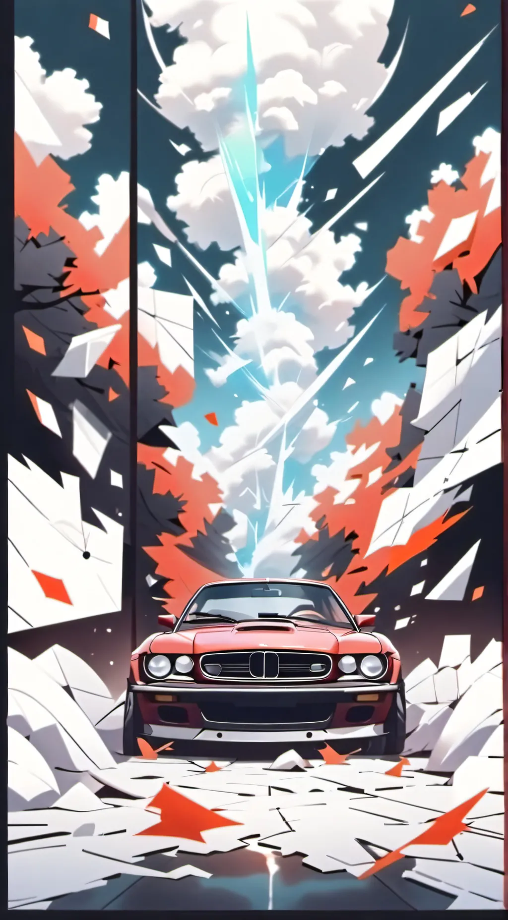 ai character: Mha bakugos sister background