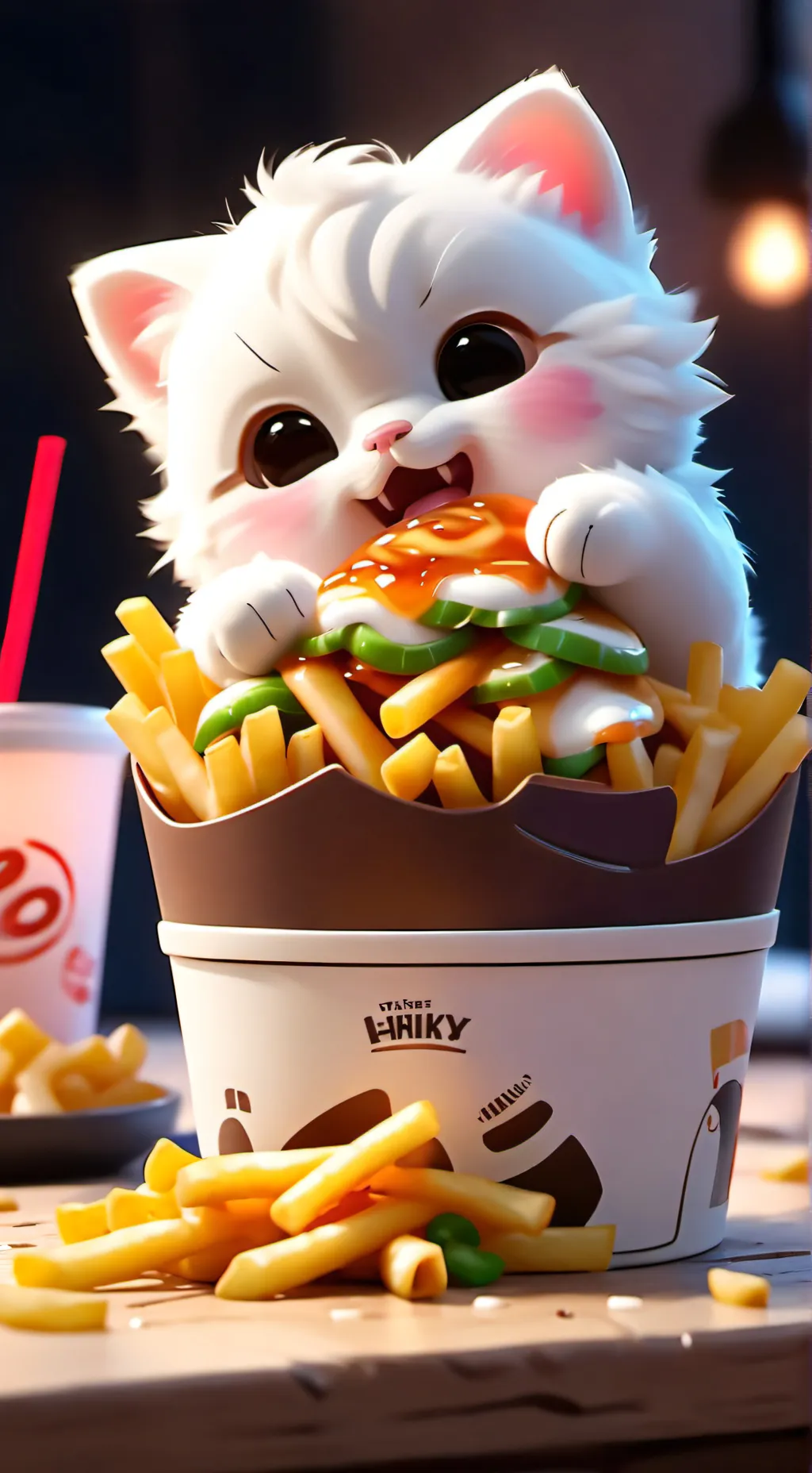 ai character: Bella background