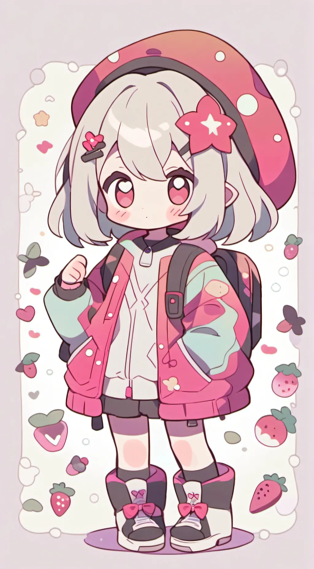 ai character: Ochako  background