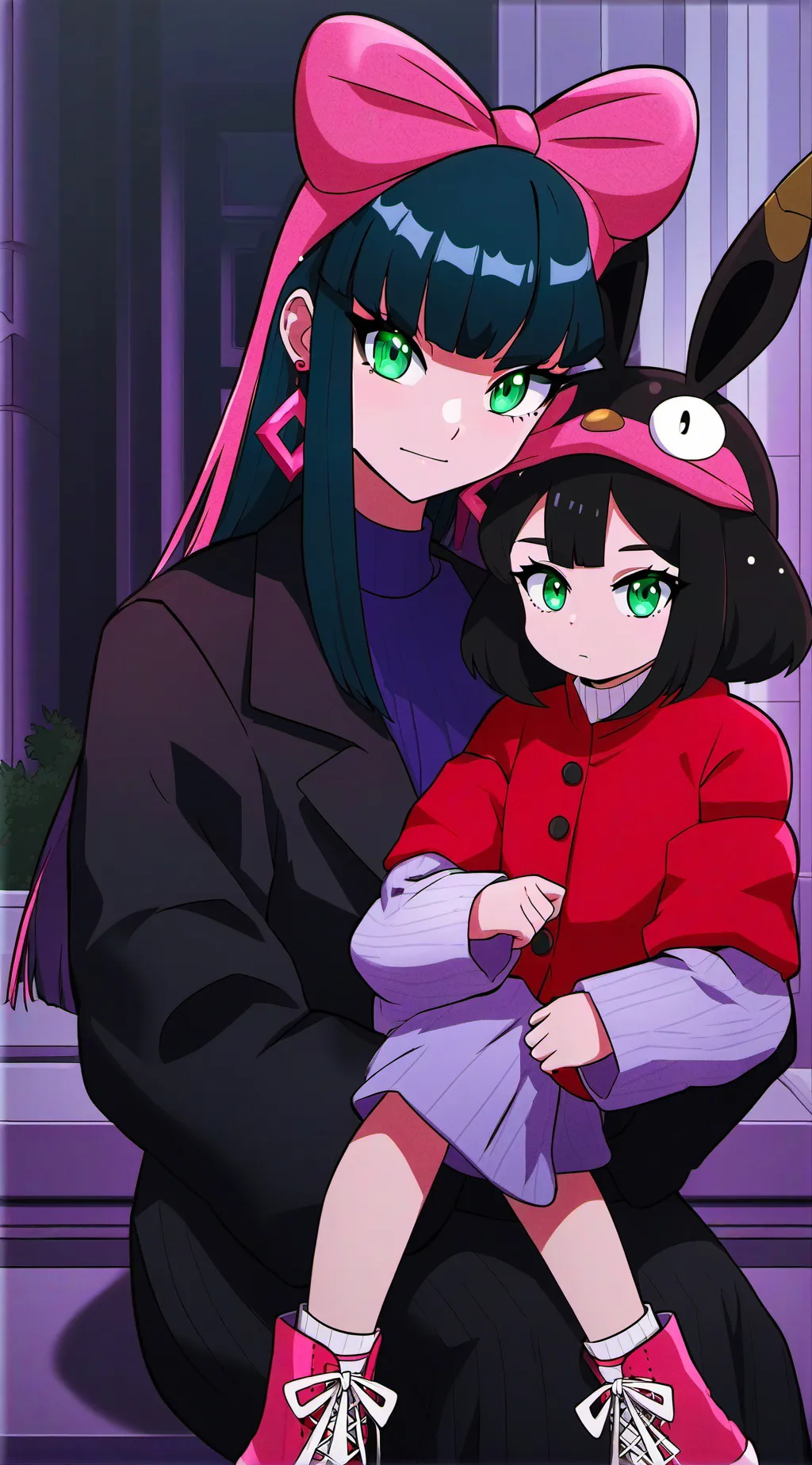 ai character: Carla y lita background