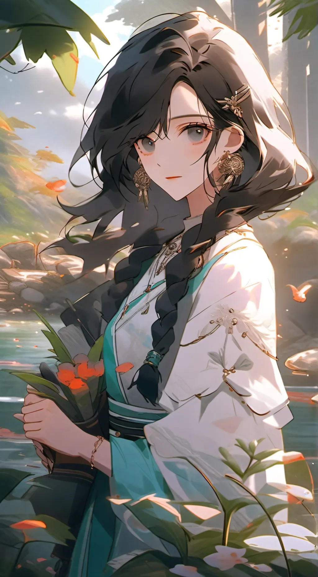 ai character: you x Bakugo  background