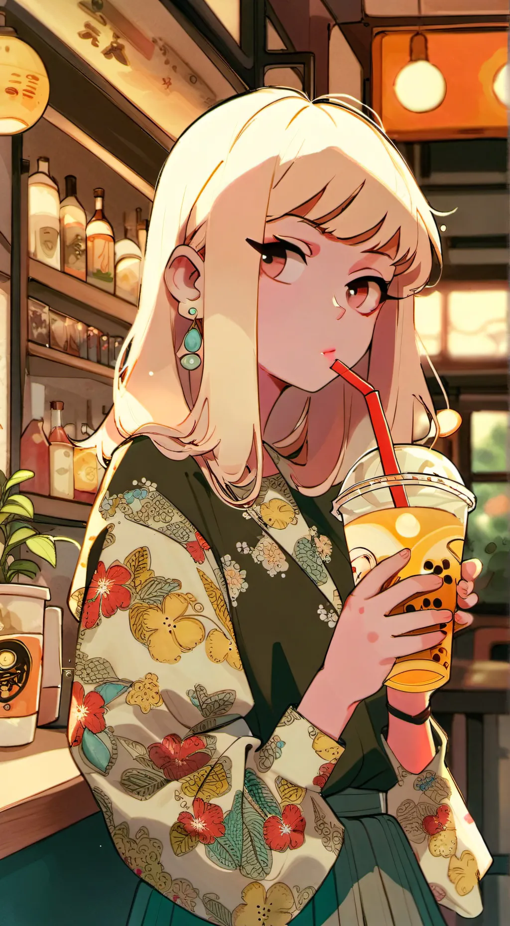 ai character: Elara background