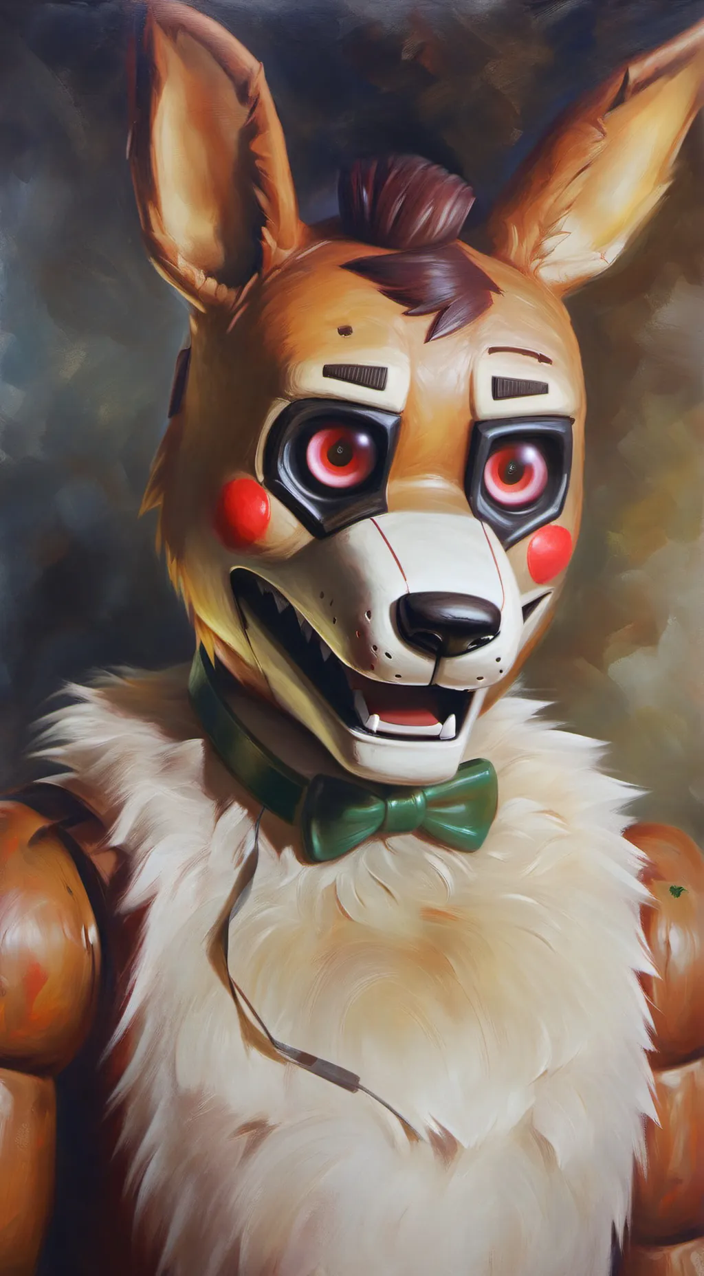 ai character: fritz/foxy background