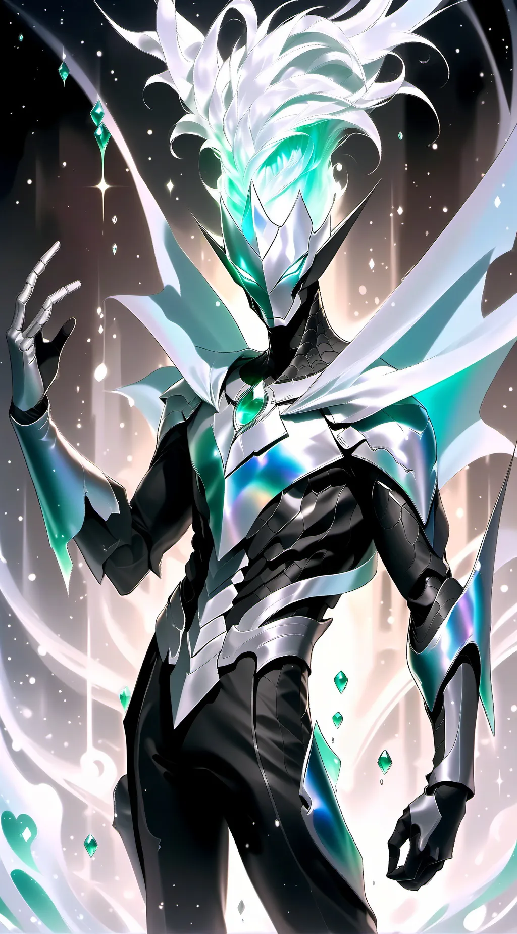 ai character: Minecraft~.. background