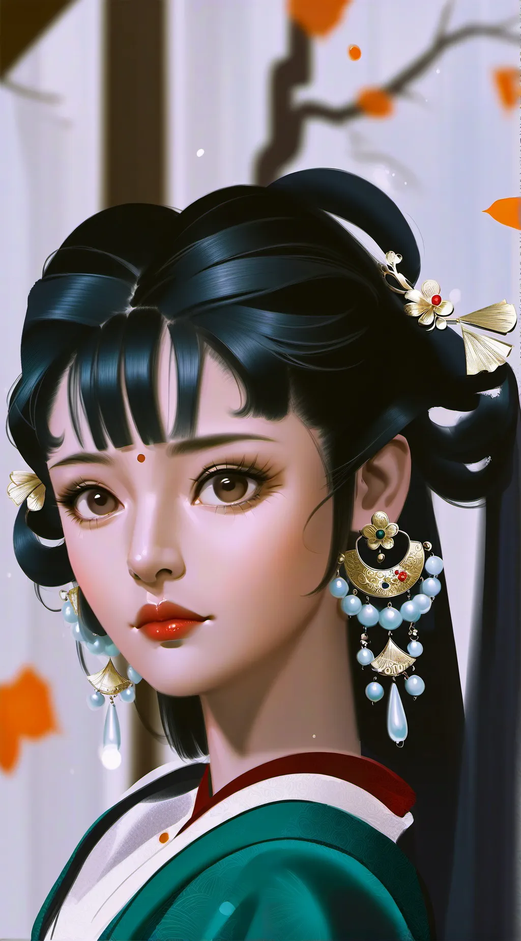 ai character: yumi  background