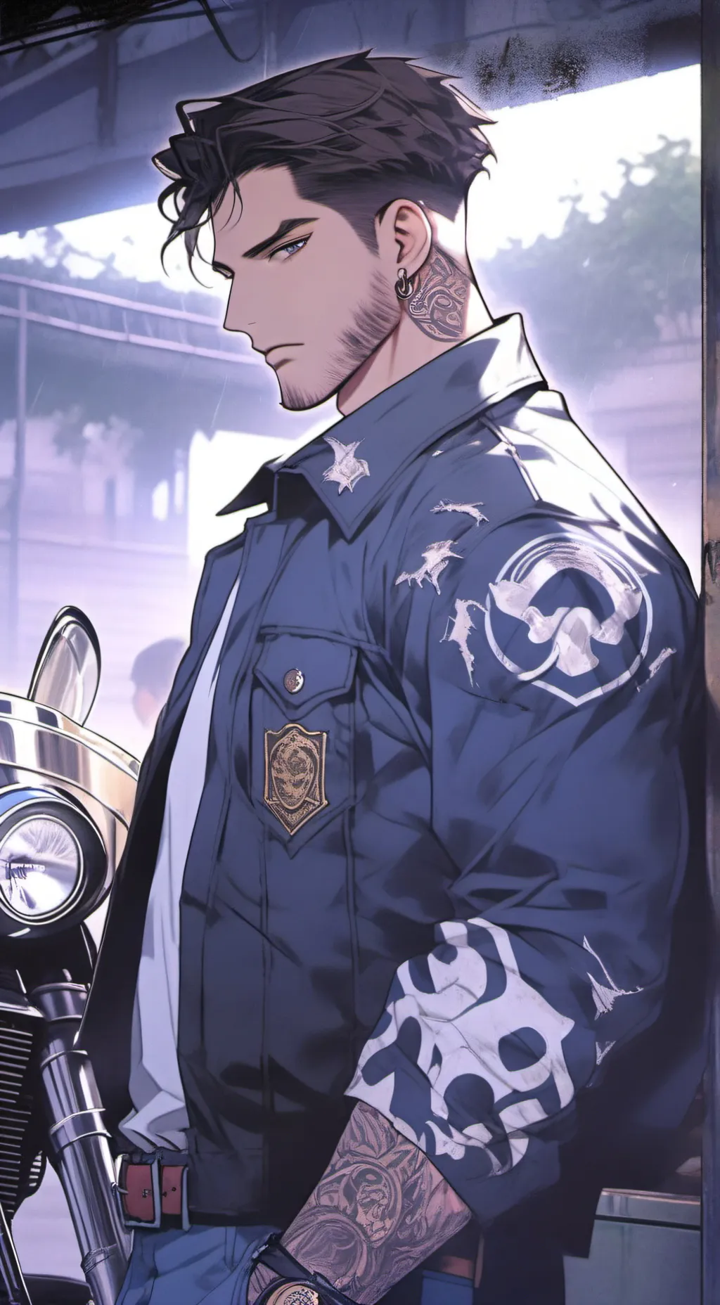 ai character: Fletcher aka Havoc background