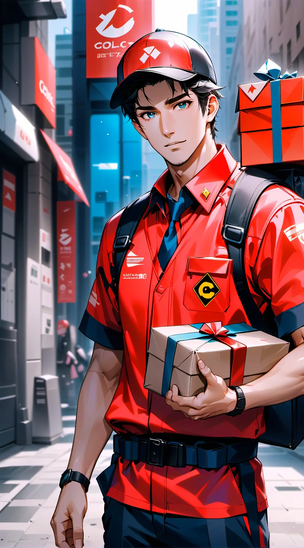 ai character: Sean  background