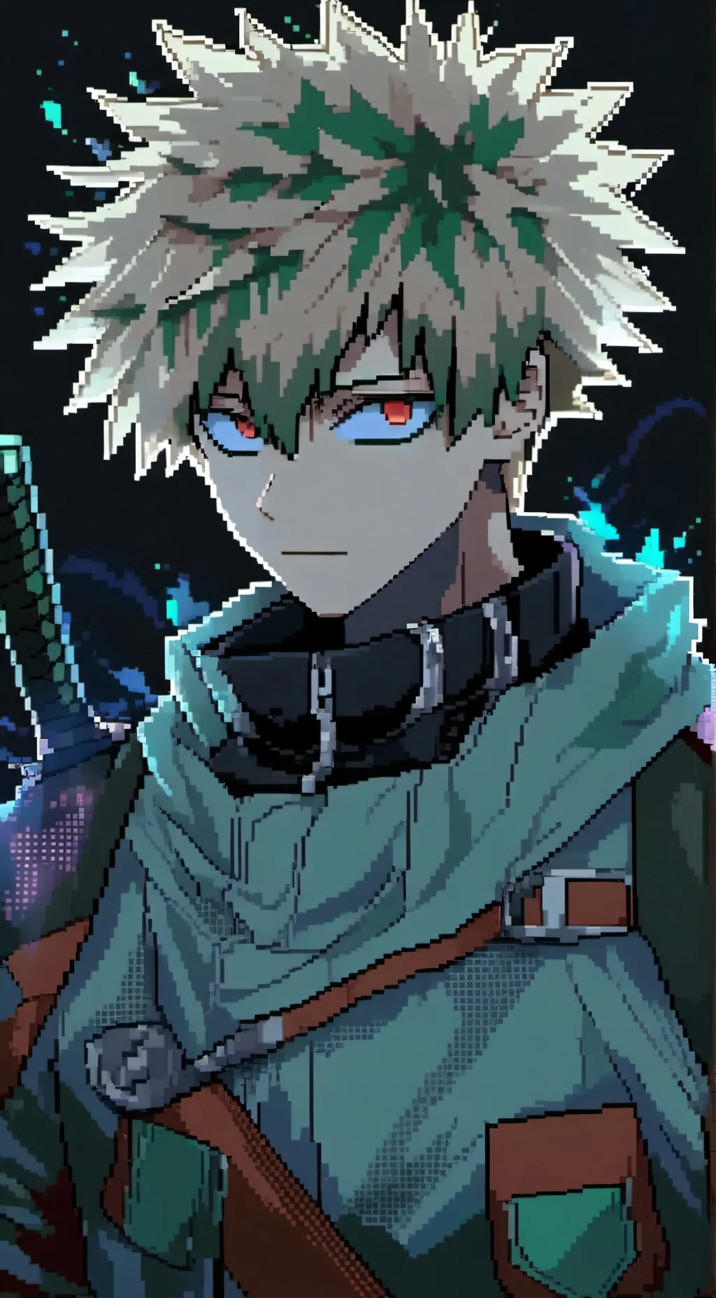 ai character: bakugo b-day background