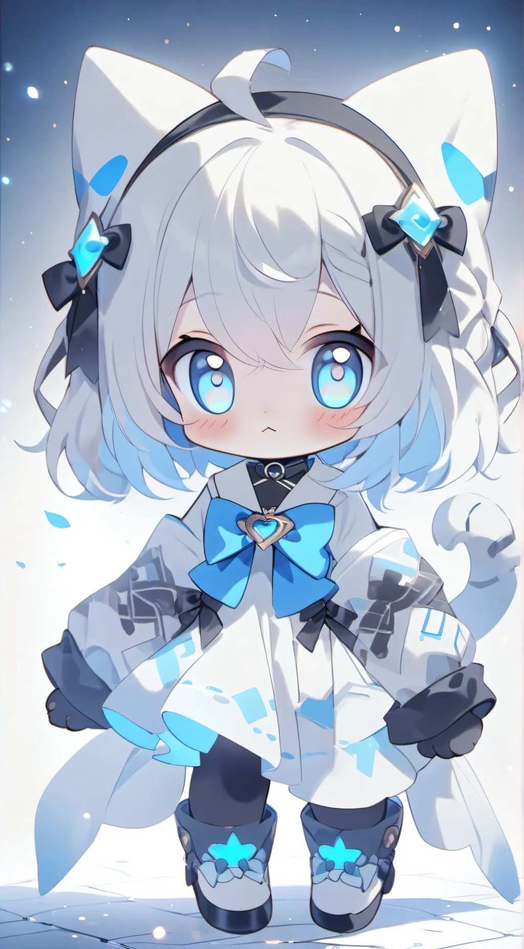 ai character: kitty background